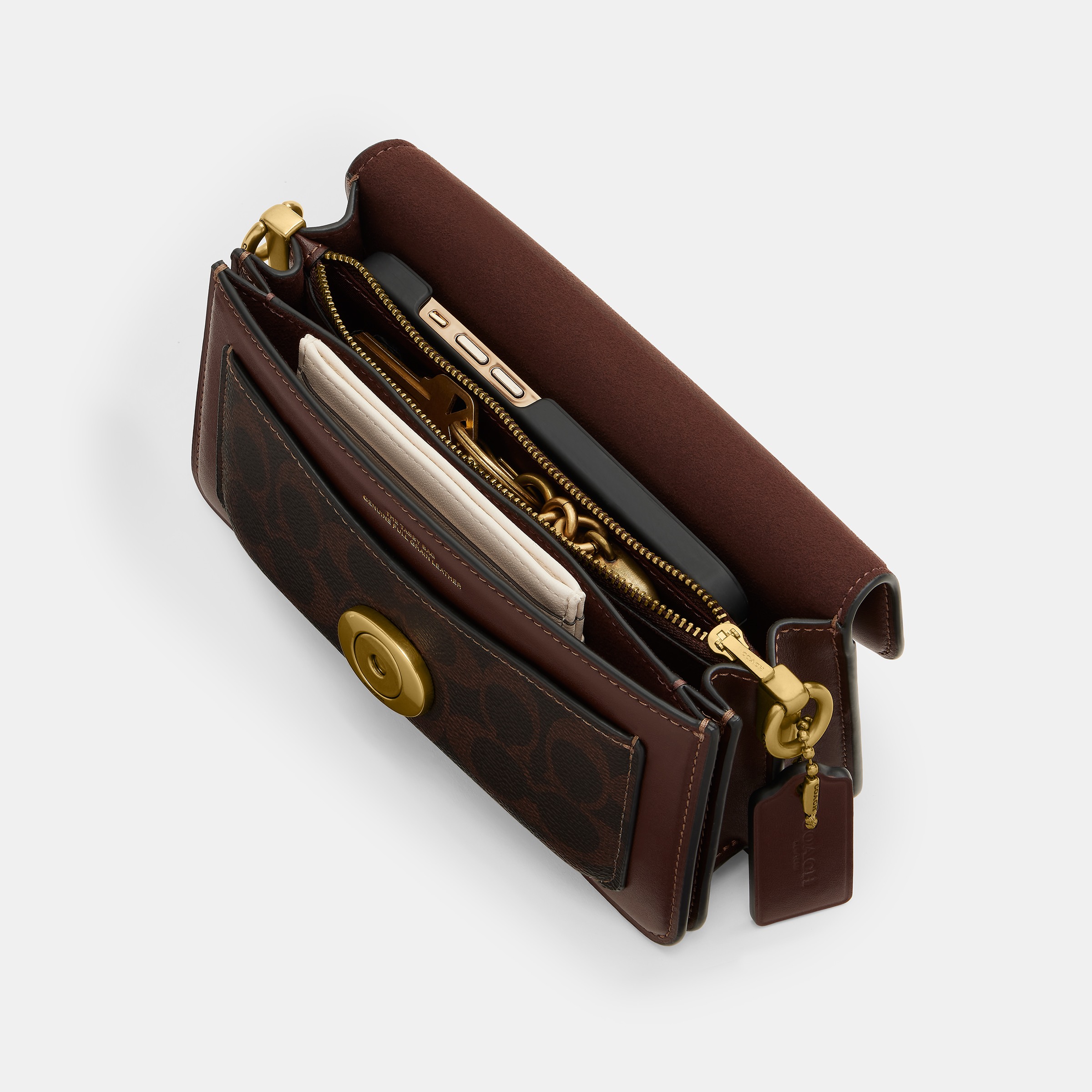 Tabby Shoulder Bag 20 In Signature Canvas