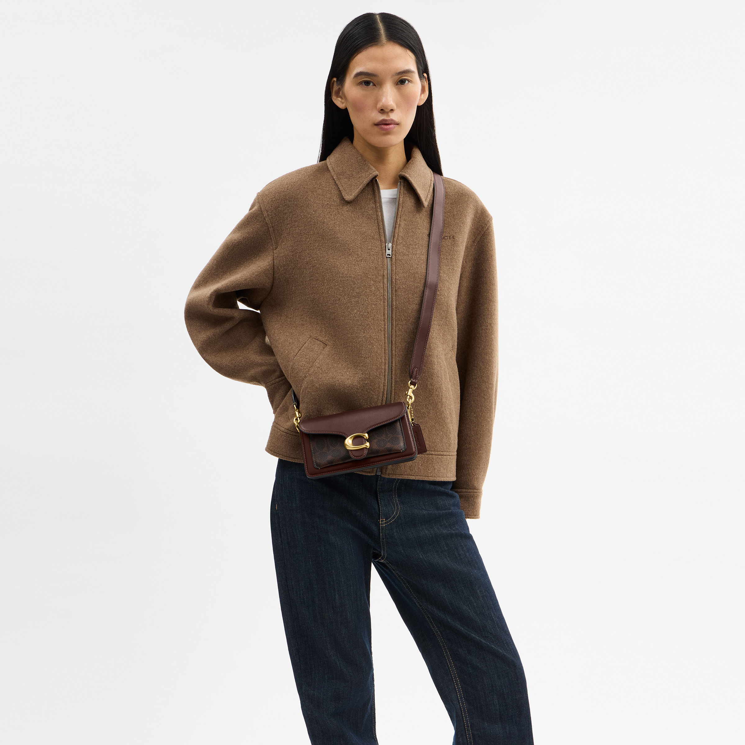 Tabby Shoulder Bag 20 In Signature Canvas