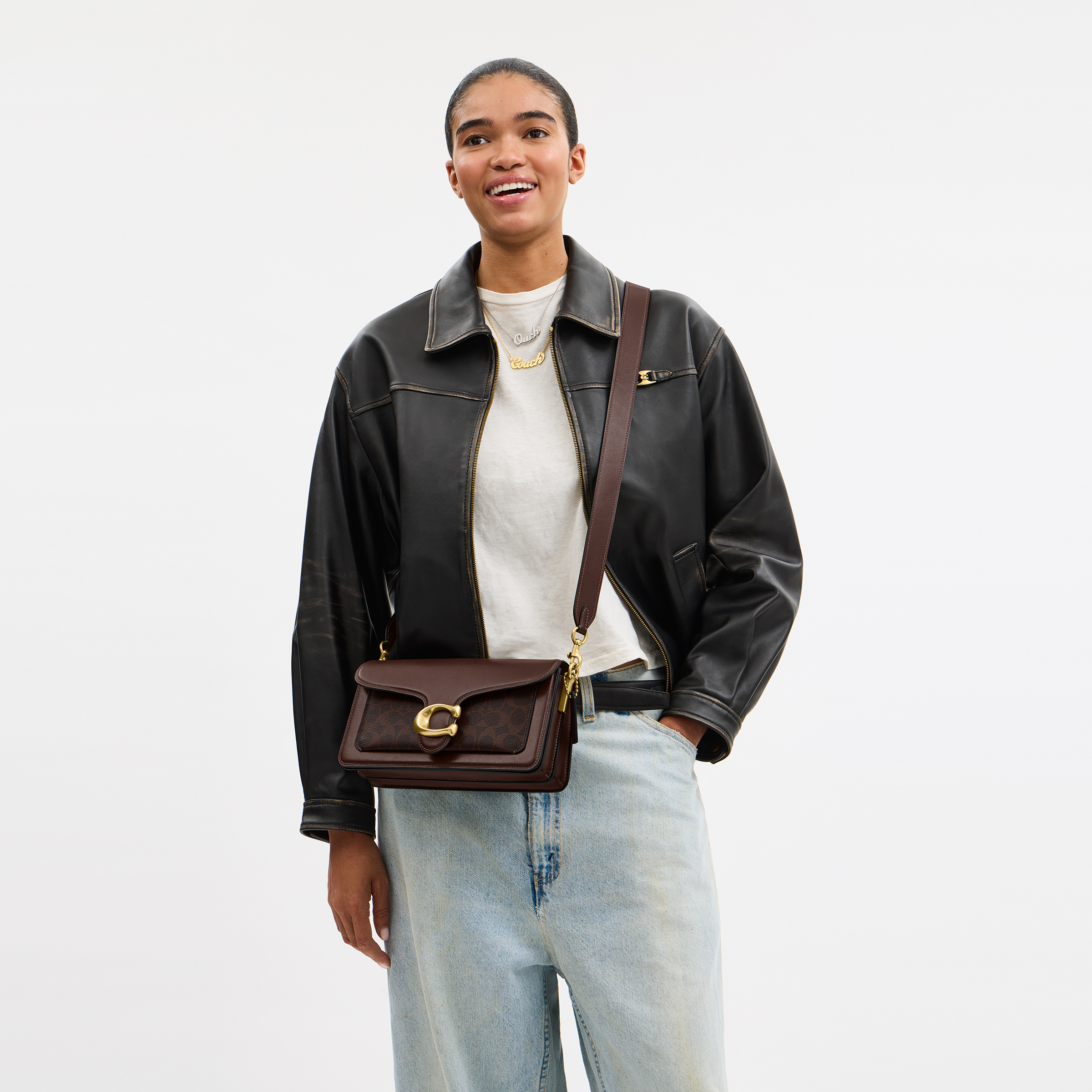 Tabby Shoulder Bag 26 In Signature Canvas