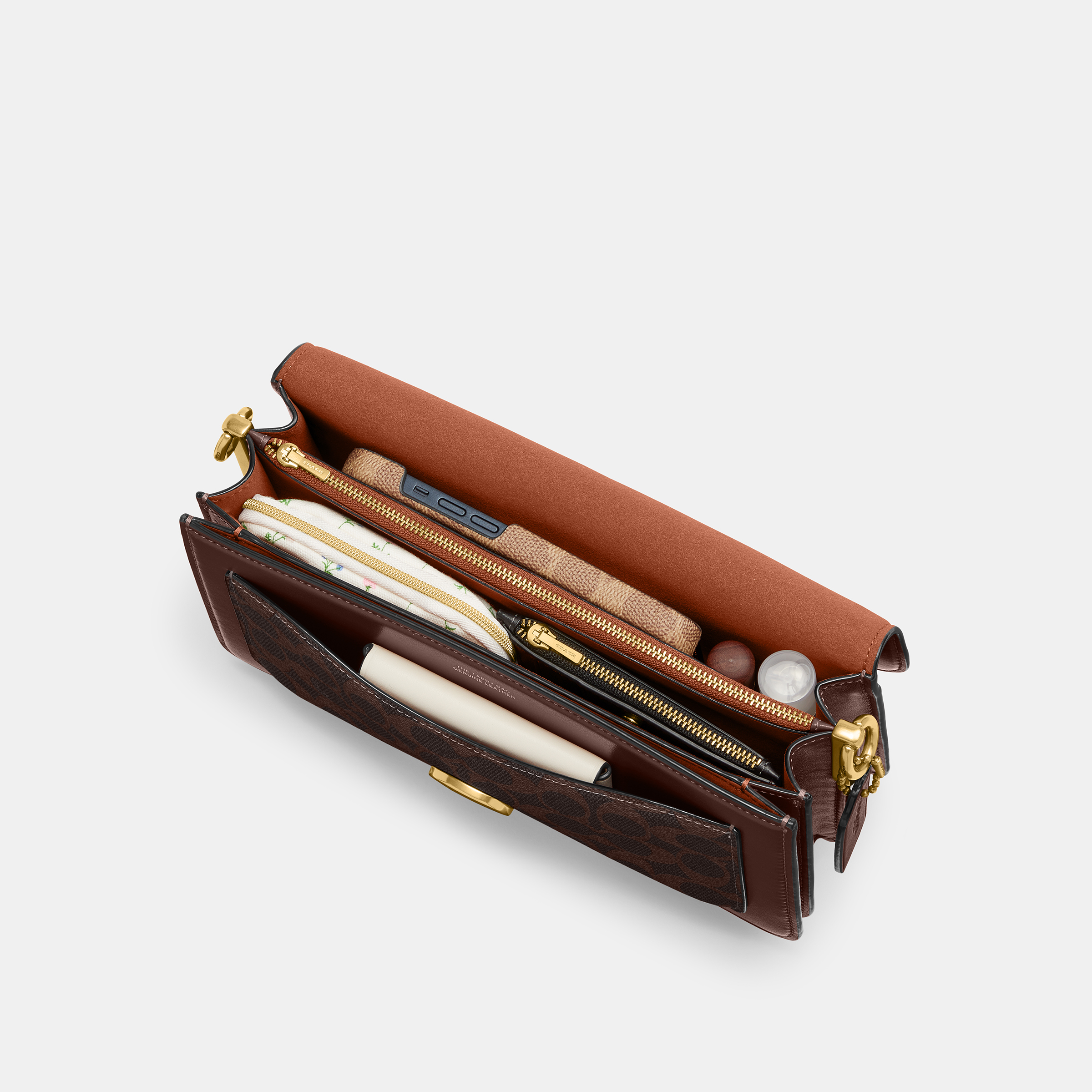 Tabby Shoulder Bag 26 In Signature Canvas