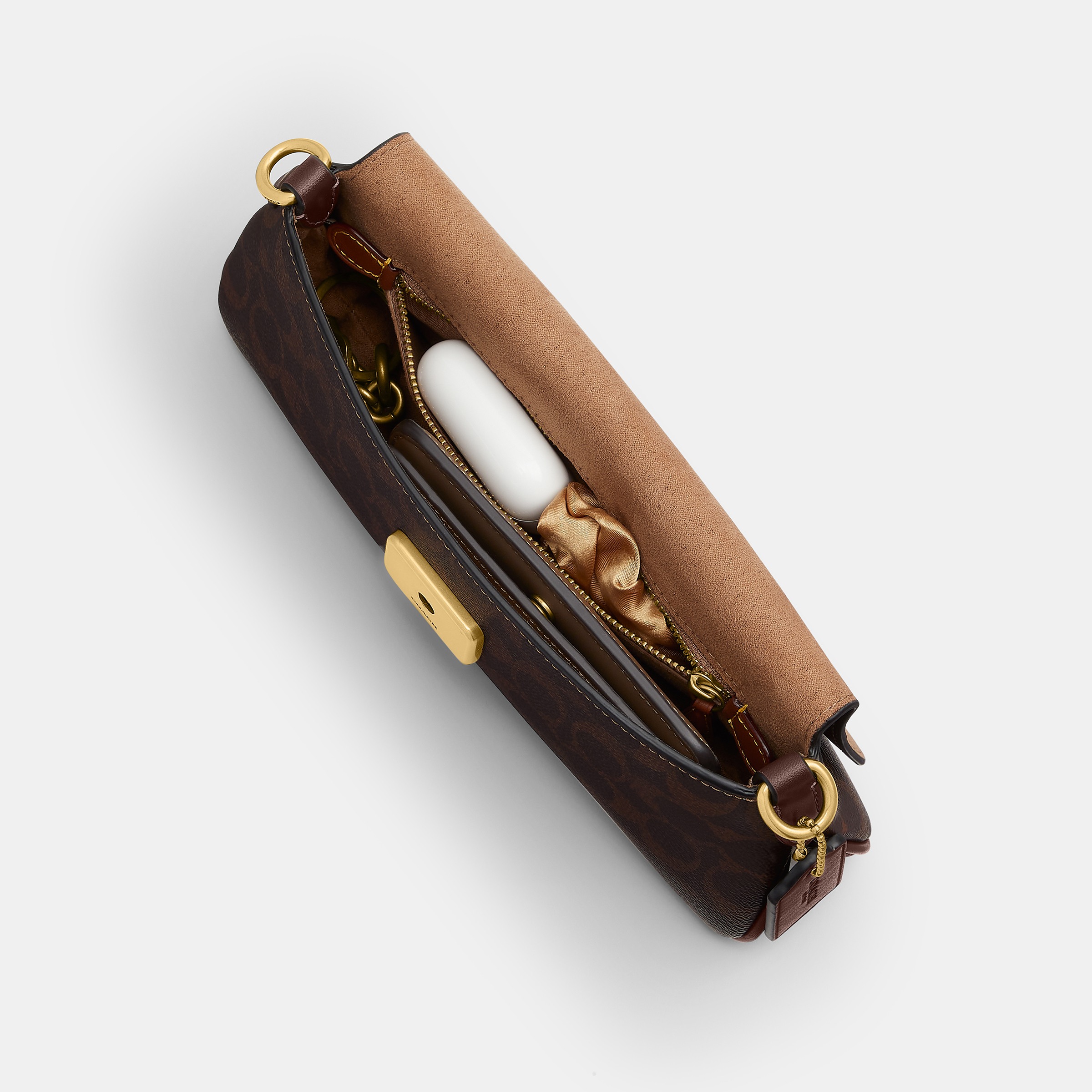 Jet Shoulder Bag In Signature Canvas