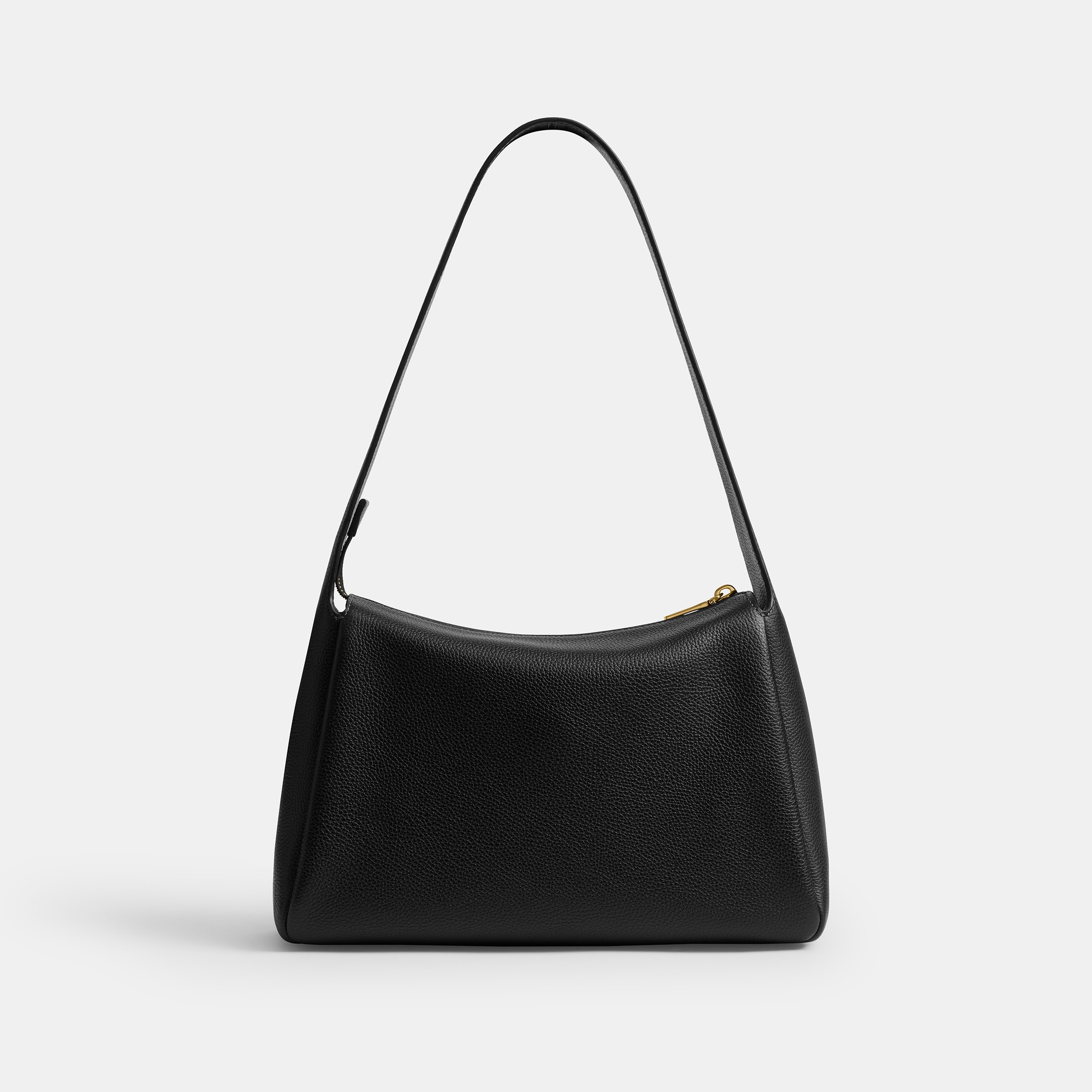 Polished Pebble Leather Lola Shoulder Bag