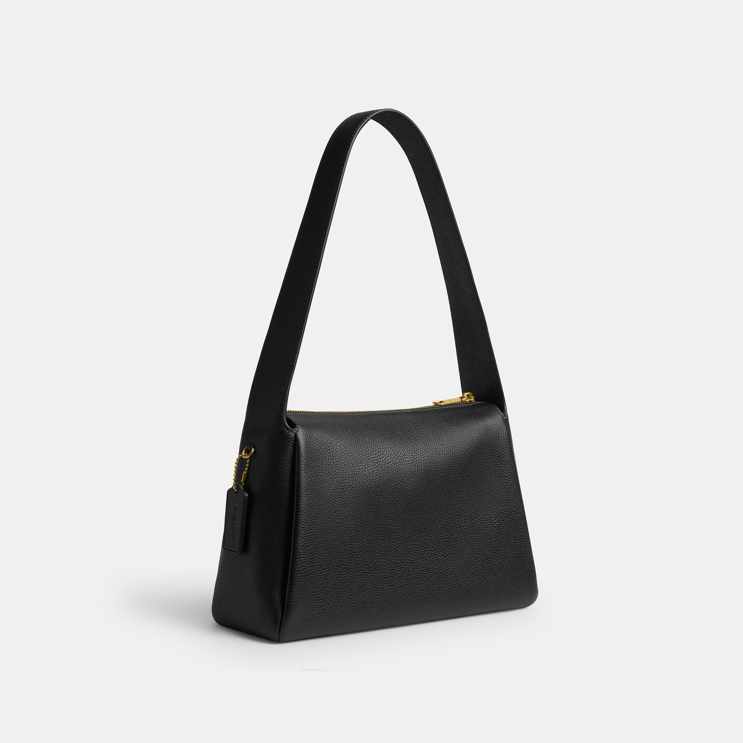 Polished Pebble Leather Lola Shoulder Bag
