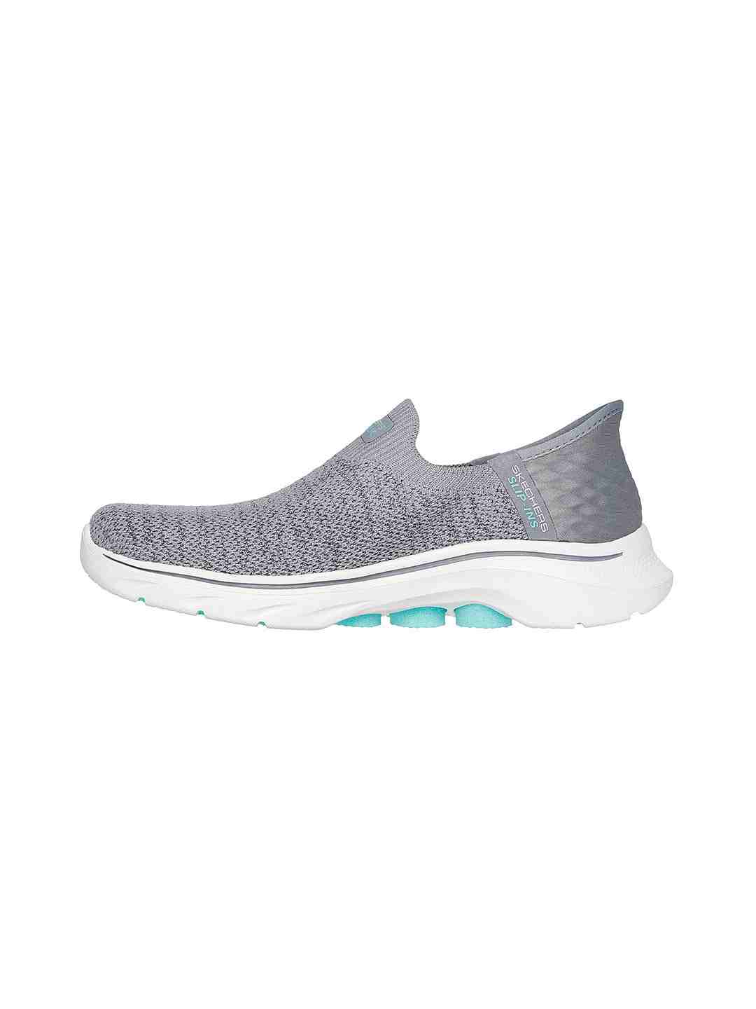 Skechers Grey Women Go Walk 7 - Springtime Slip On Sneakers