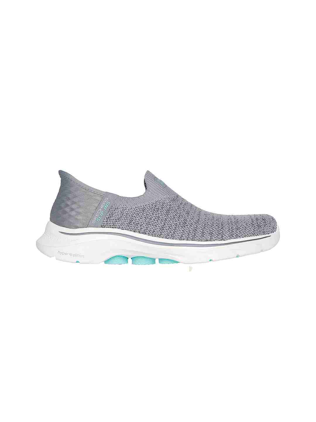 Skechers Grey Women Go Walk 7 - Springtime Slip On Sneakers