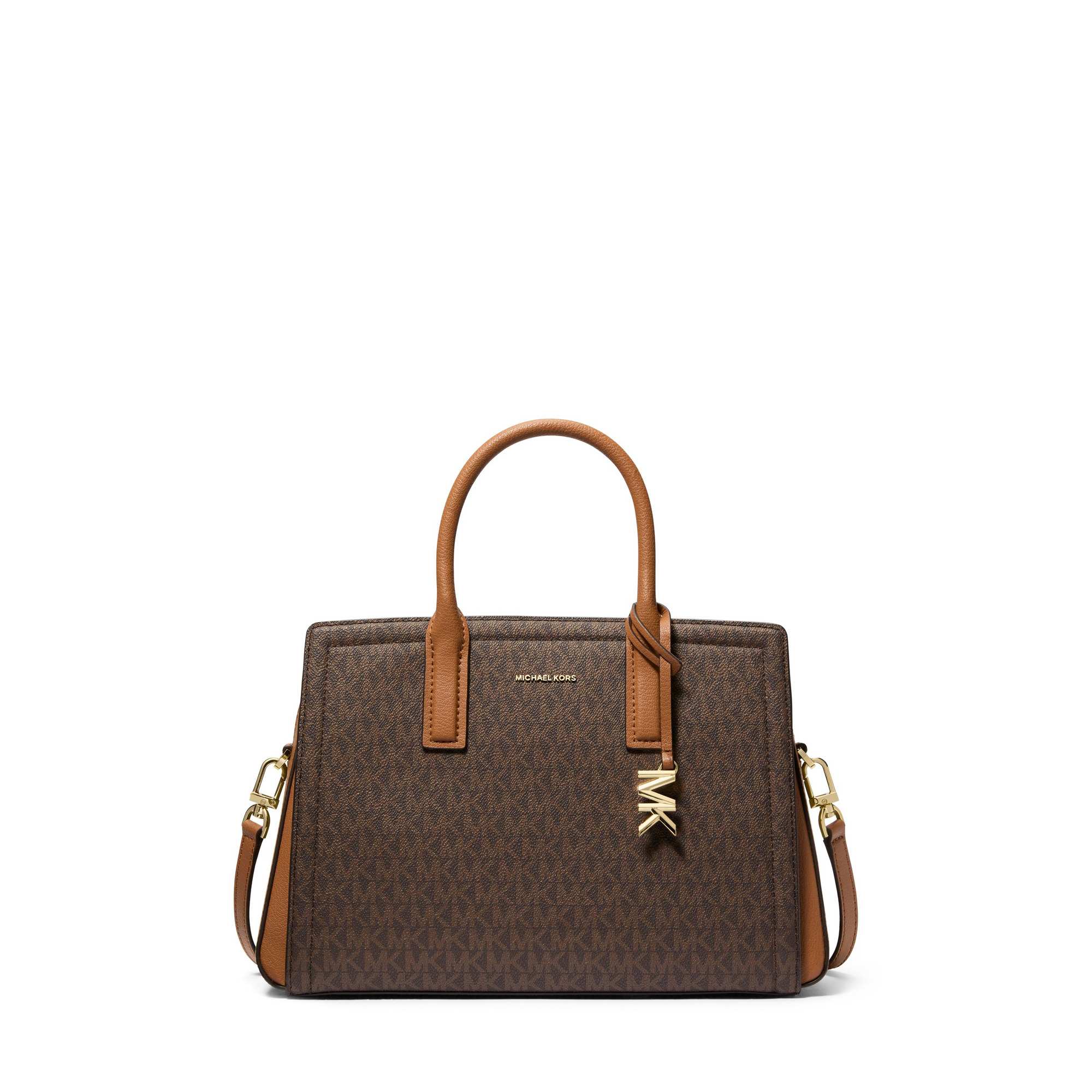 Laila Medium Signature Logo Satchel