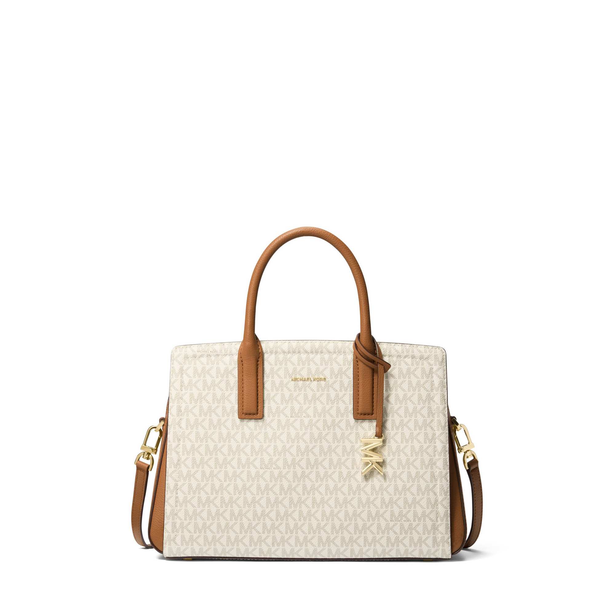 Laila Medium Signature Logo Satchel