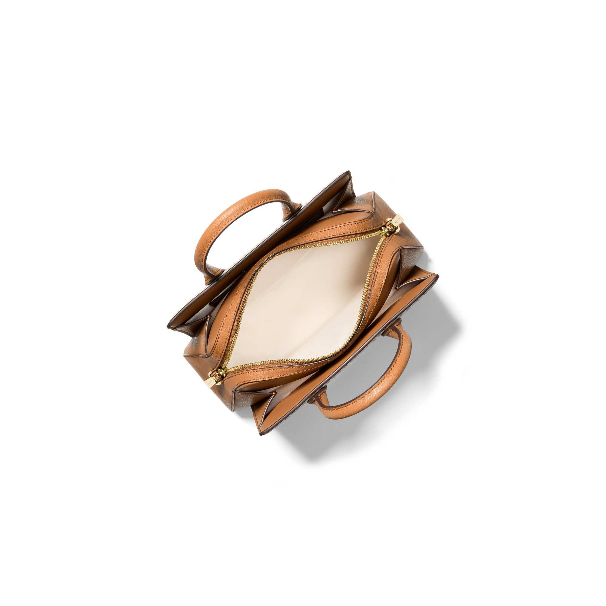 Laila Small Signature Logo Satchel