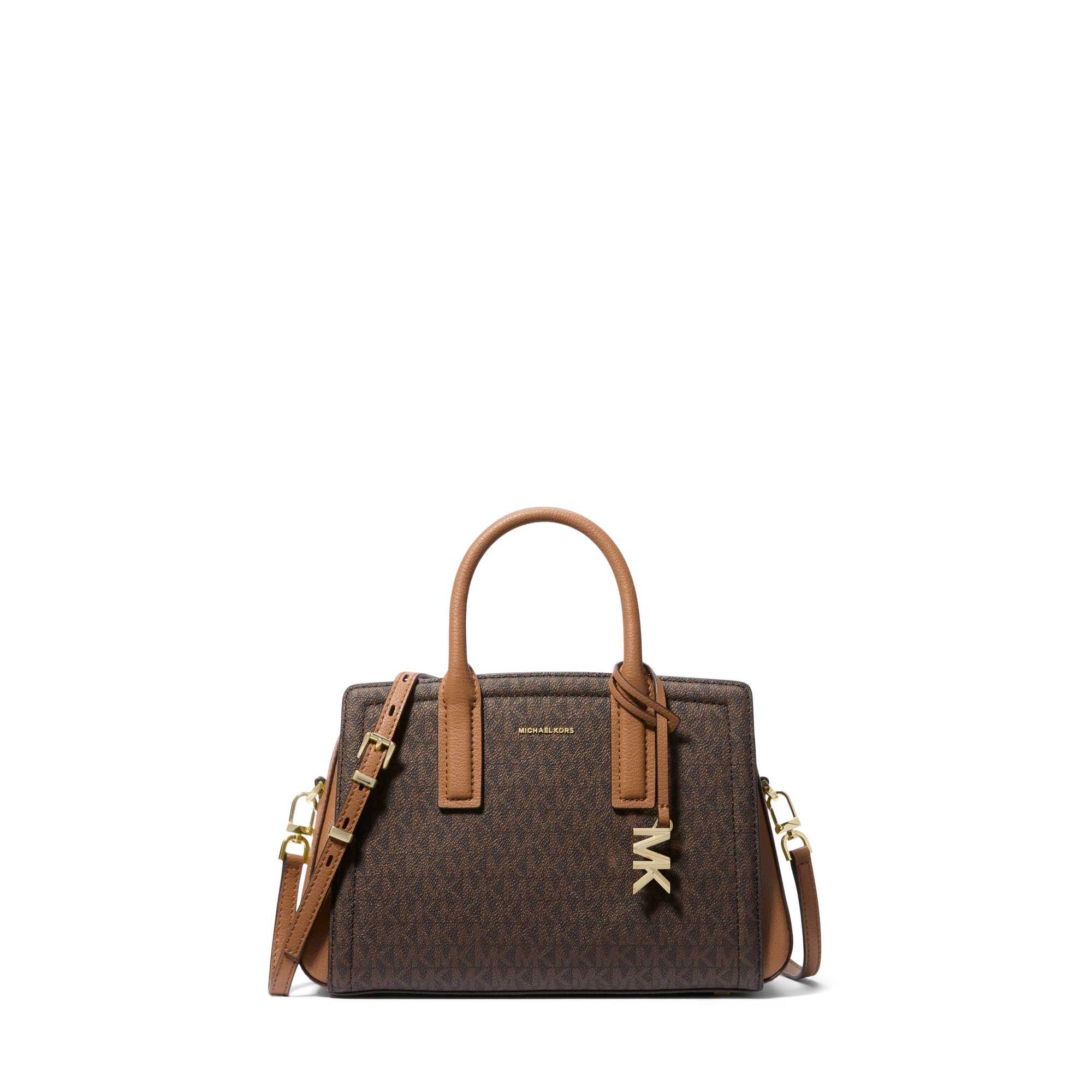 Laila Small Signature Logo Satchel