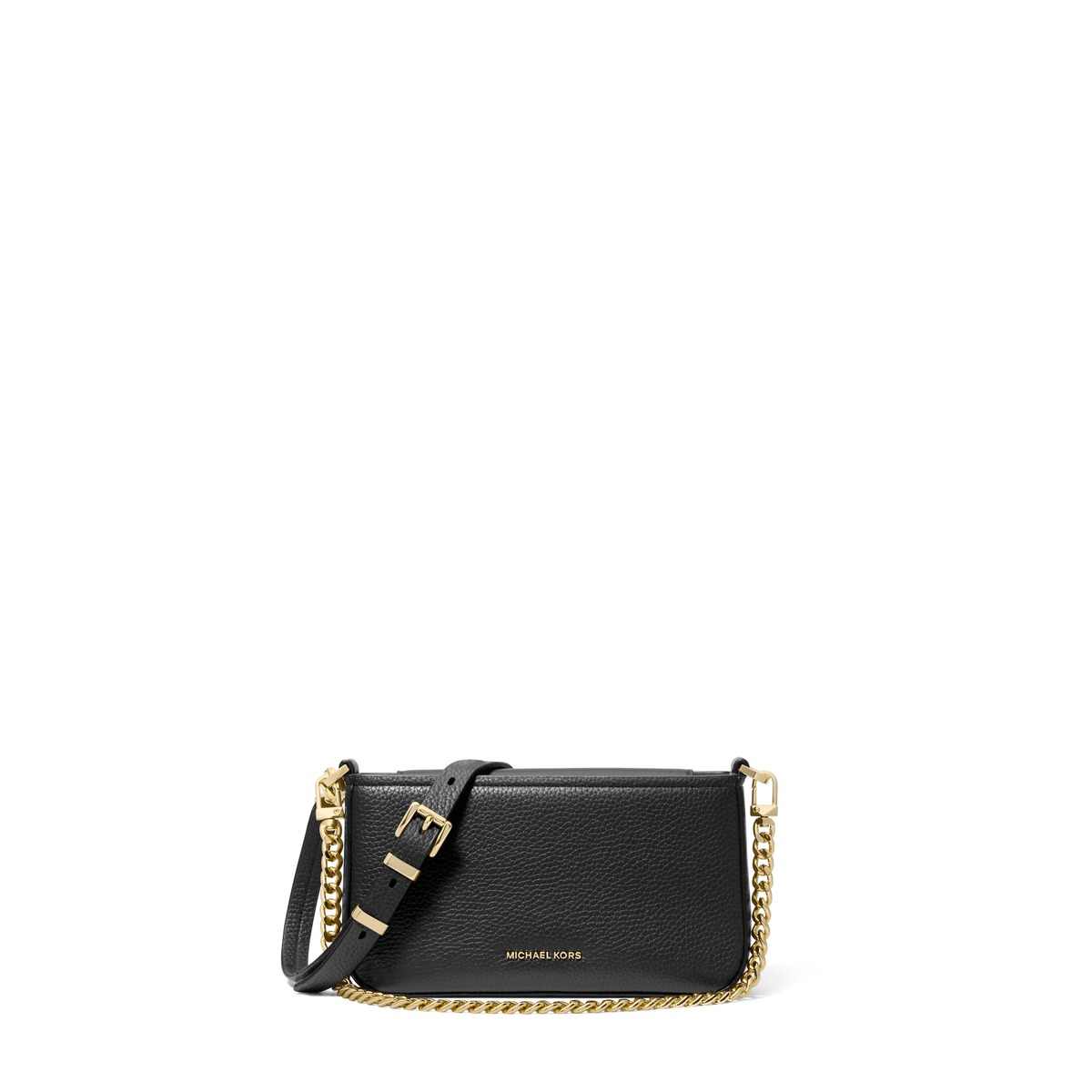 Bryant Small Pebbled Leather Convertible Pochette