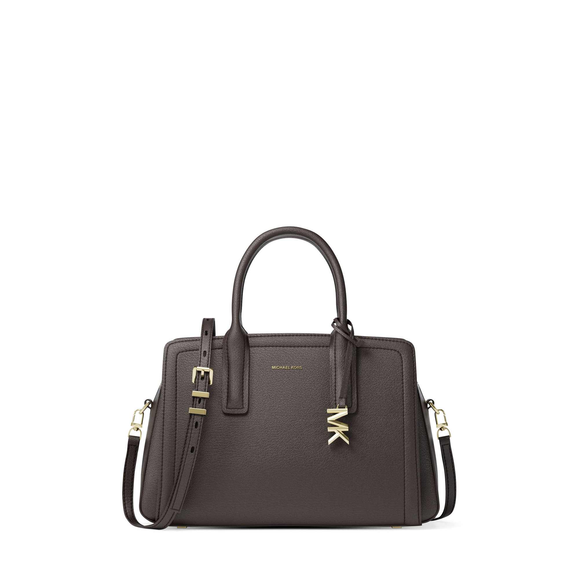 Laila Medium Leather Satchel