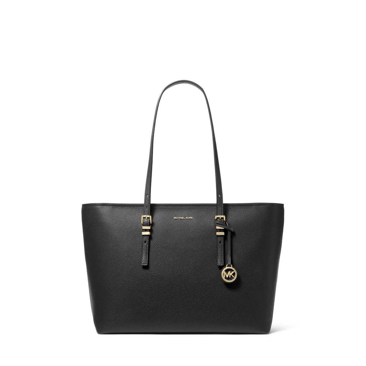 Quinn Large Pebbled Leather Tote Bag