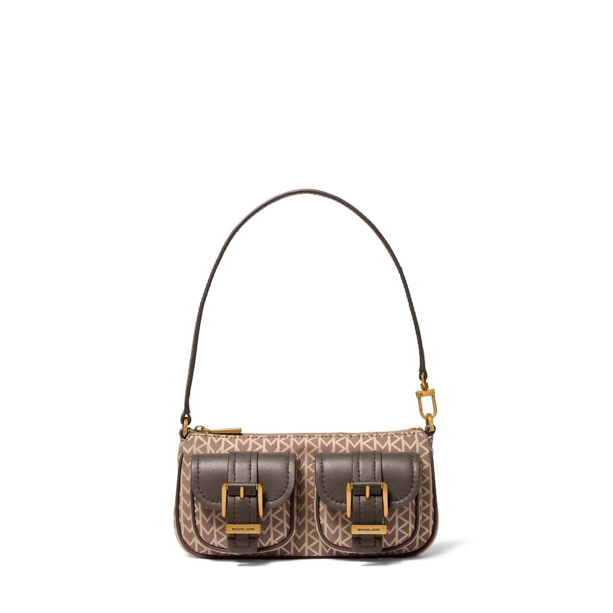Zoe Small MK2000 Logo Jacquard Pochette