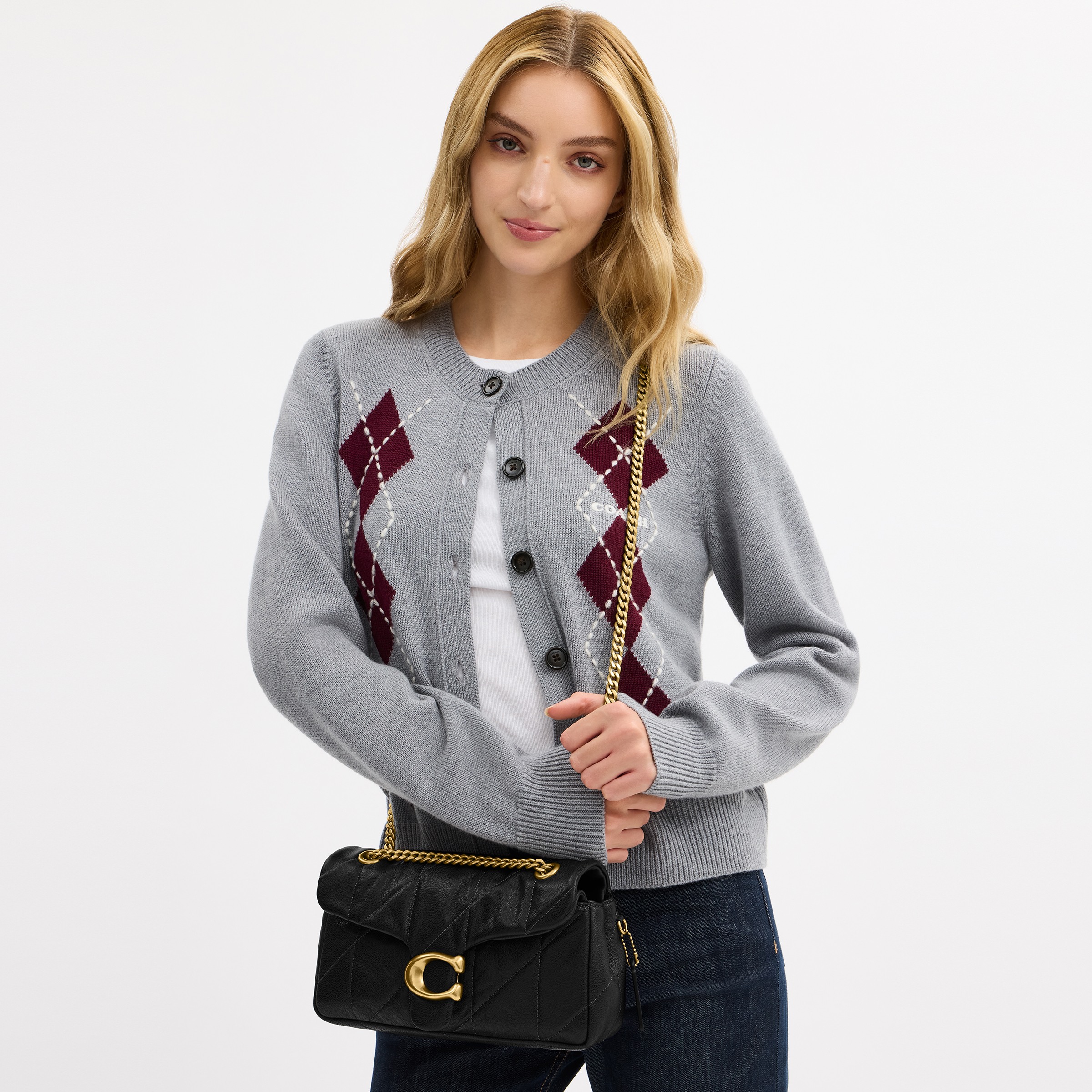 Tabby Shoulder Bag 26 With Quilting