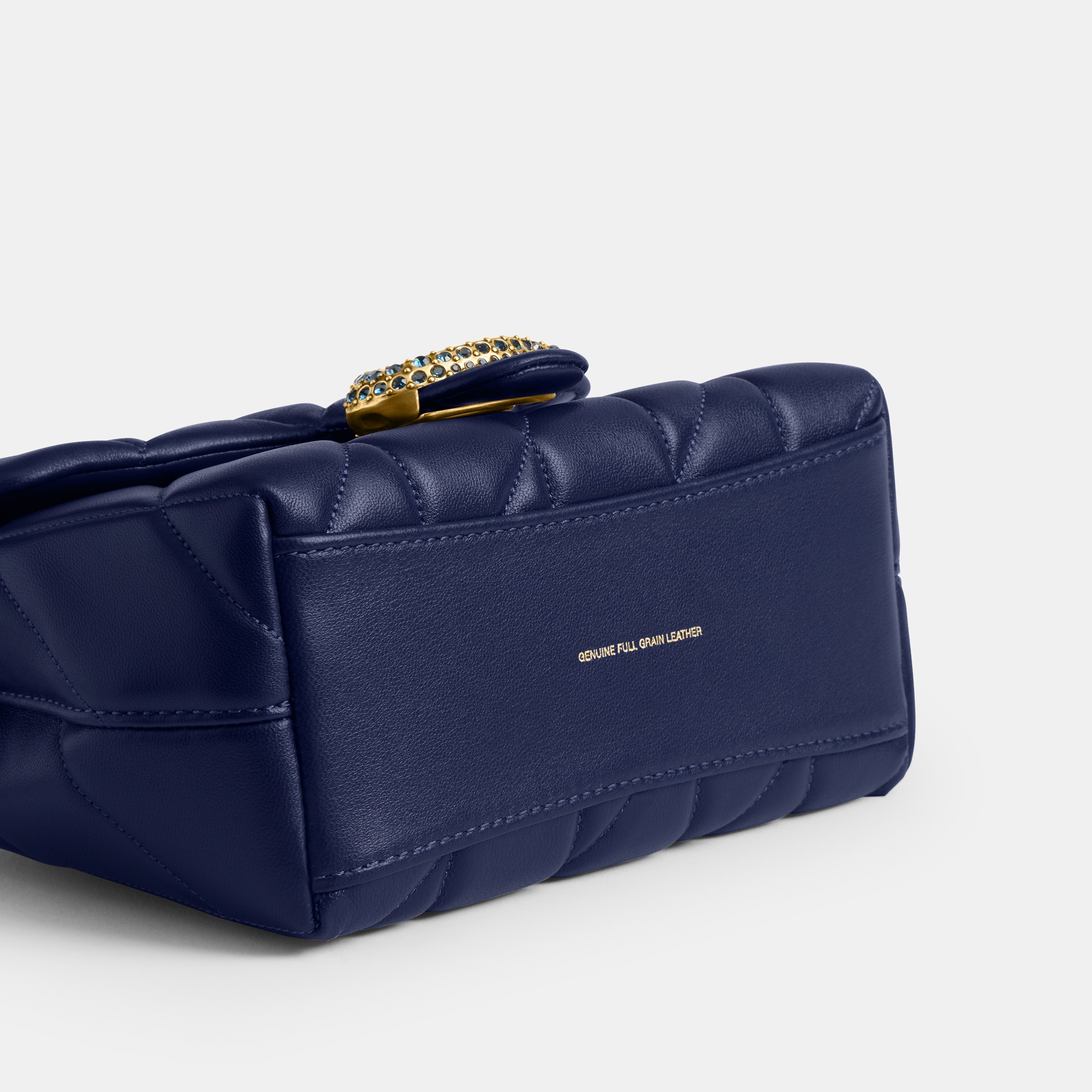 Tabby Top Handle Bag With Quilting