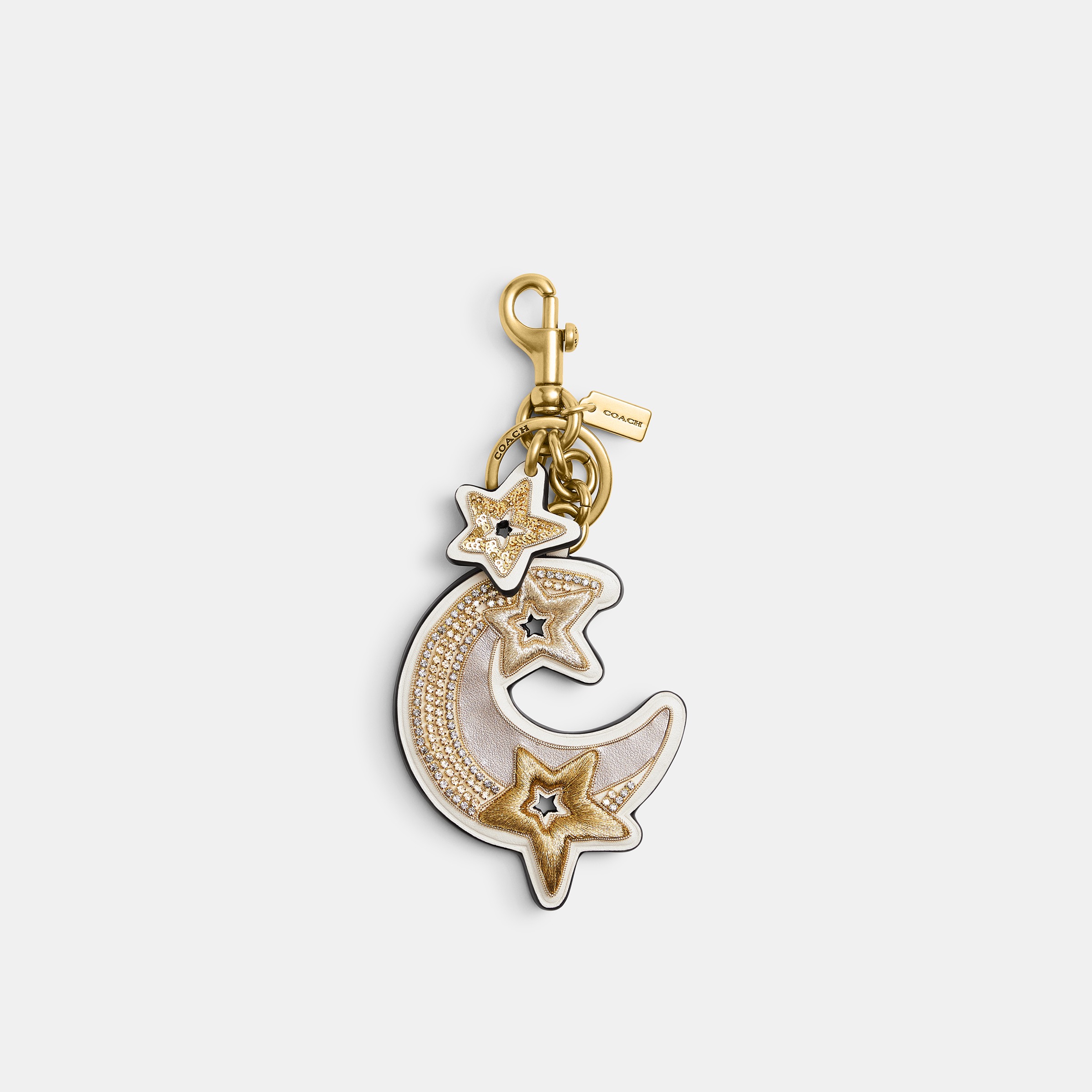 Moon And Star Bag Charm