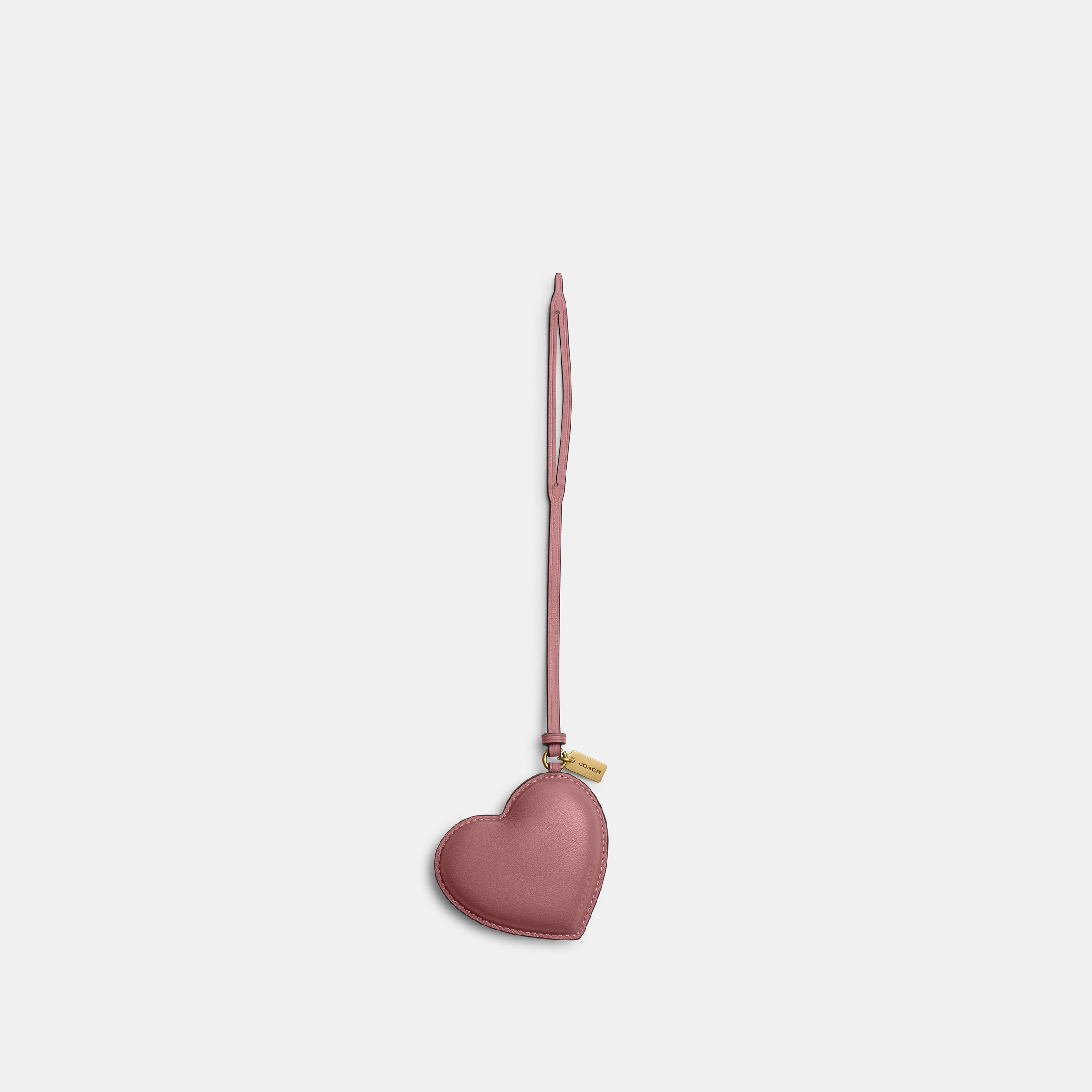Heart Puffy Bag Charm