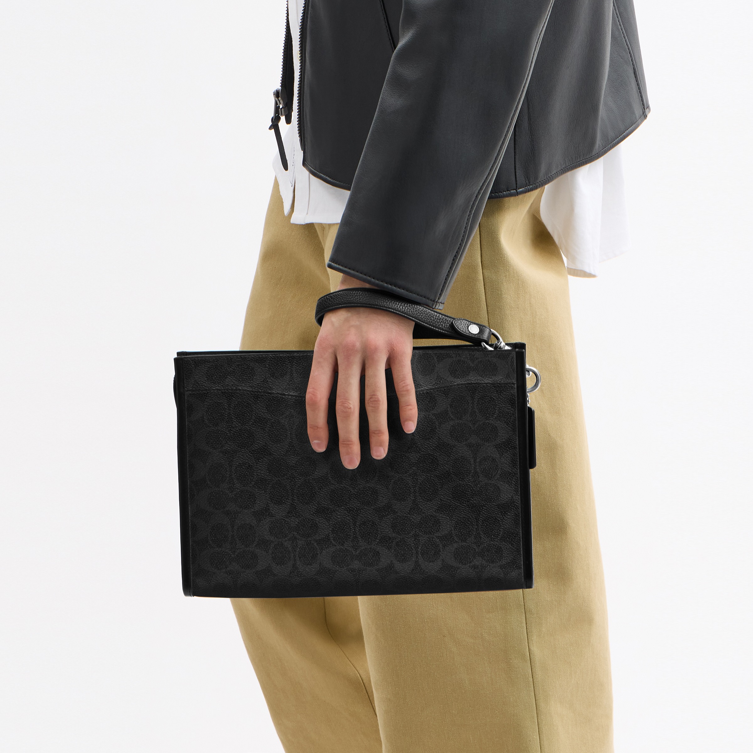 Charter Pouch In Signature Canvas