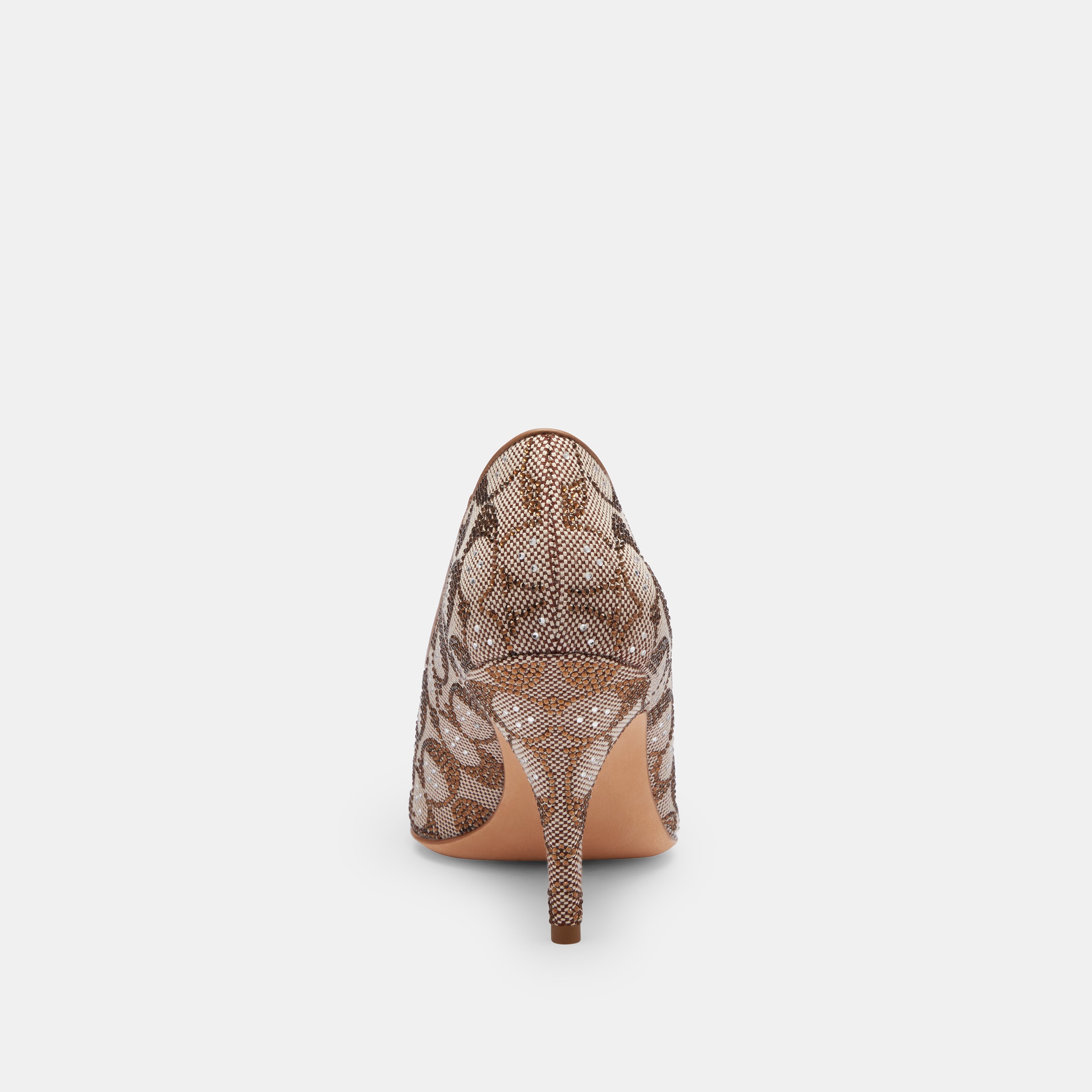 Daisy Pump In Crystal Signature Jacquard