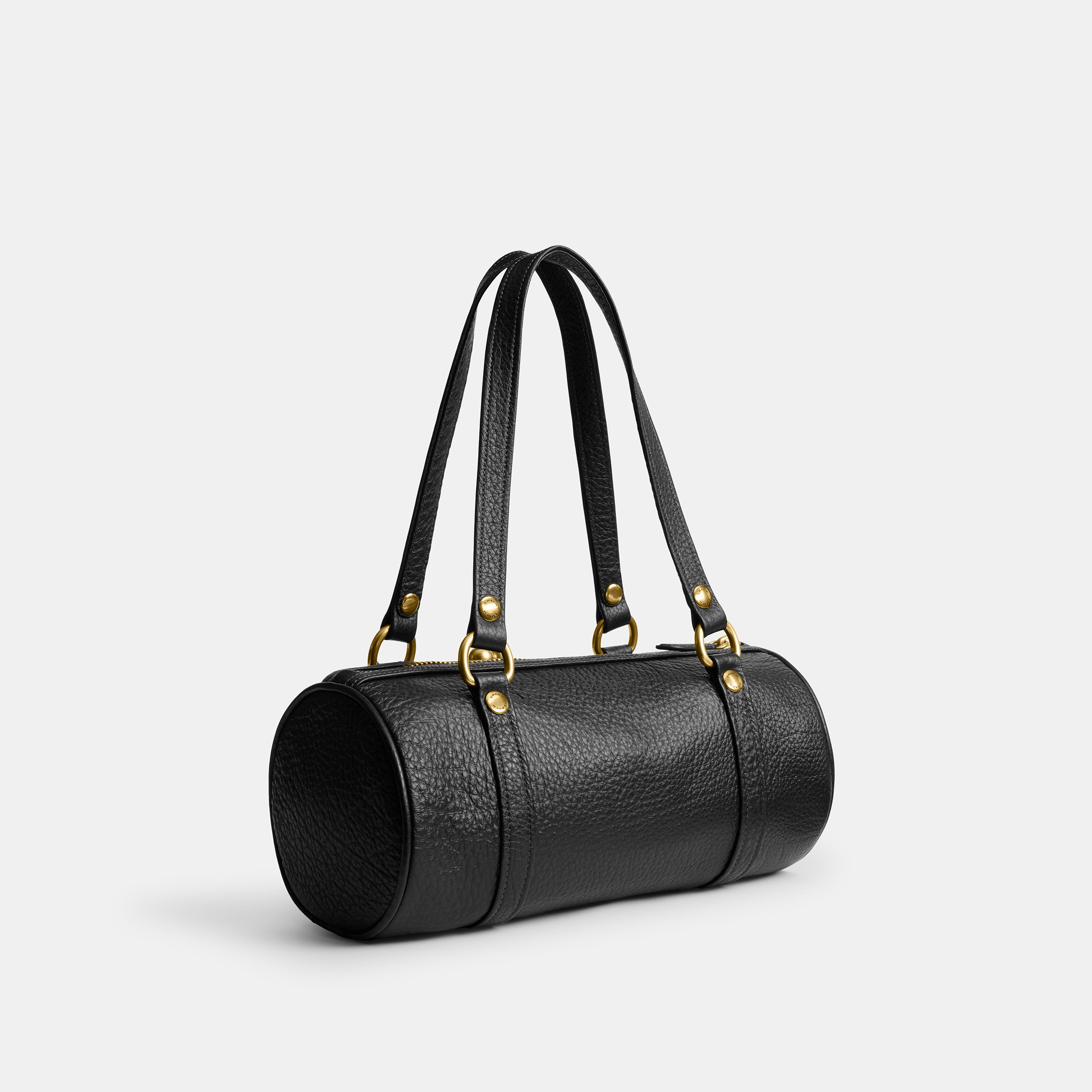 Kisslock Barrel Bag