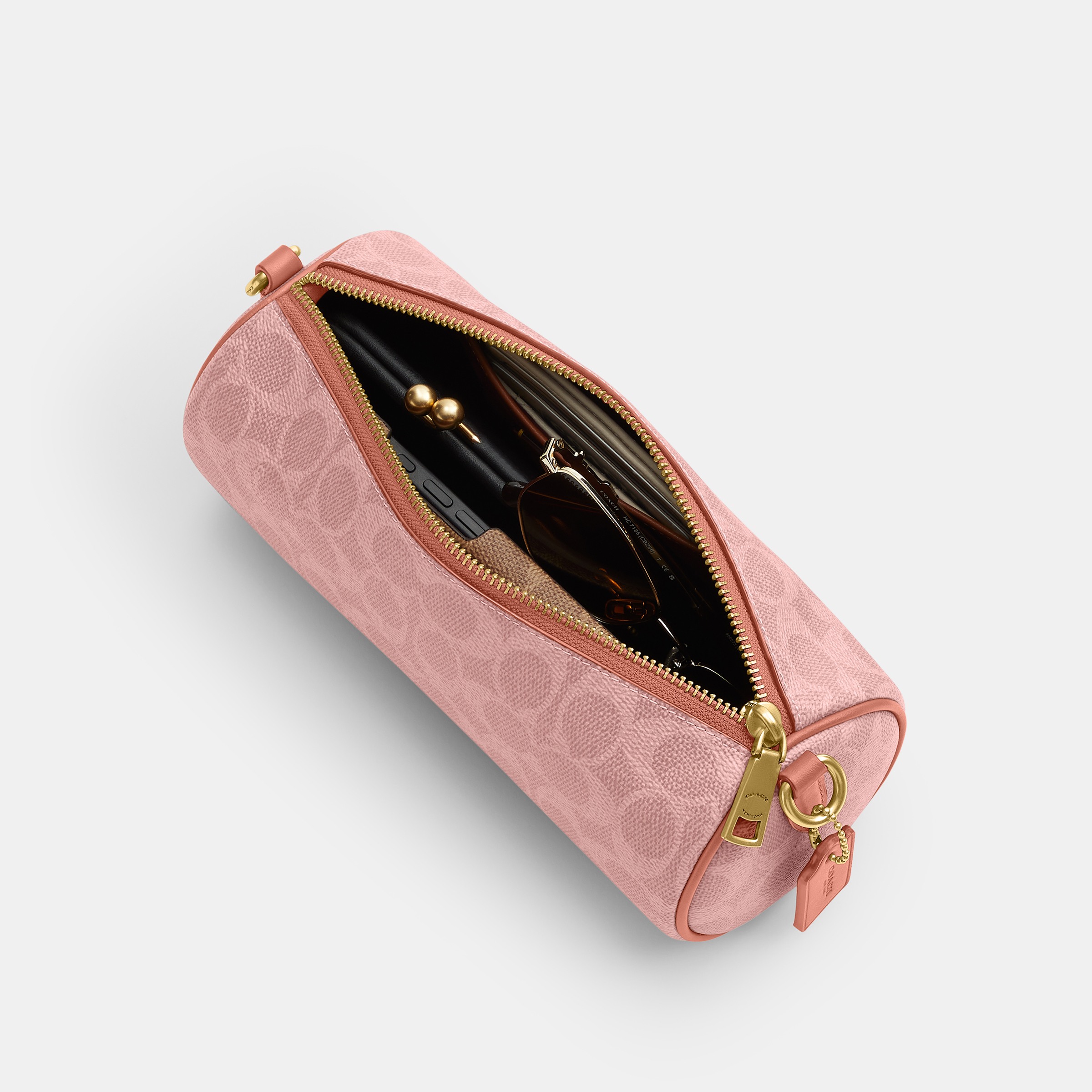 Barrel Bag in Signature Canvas