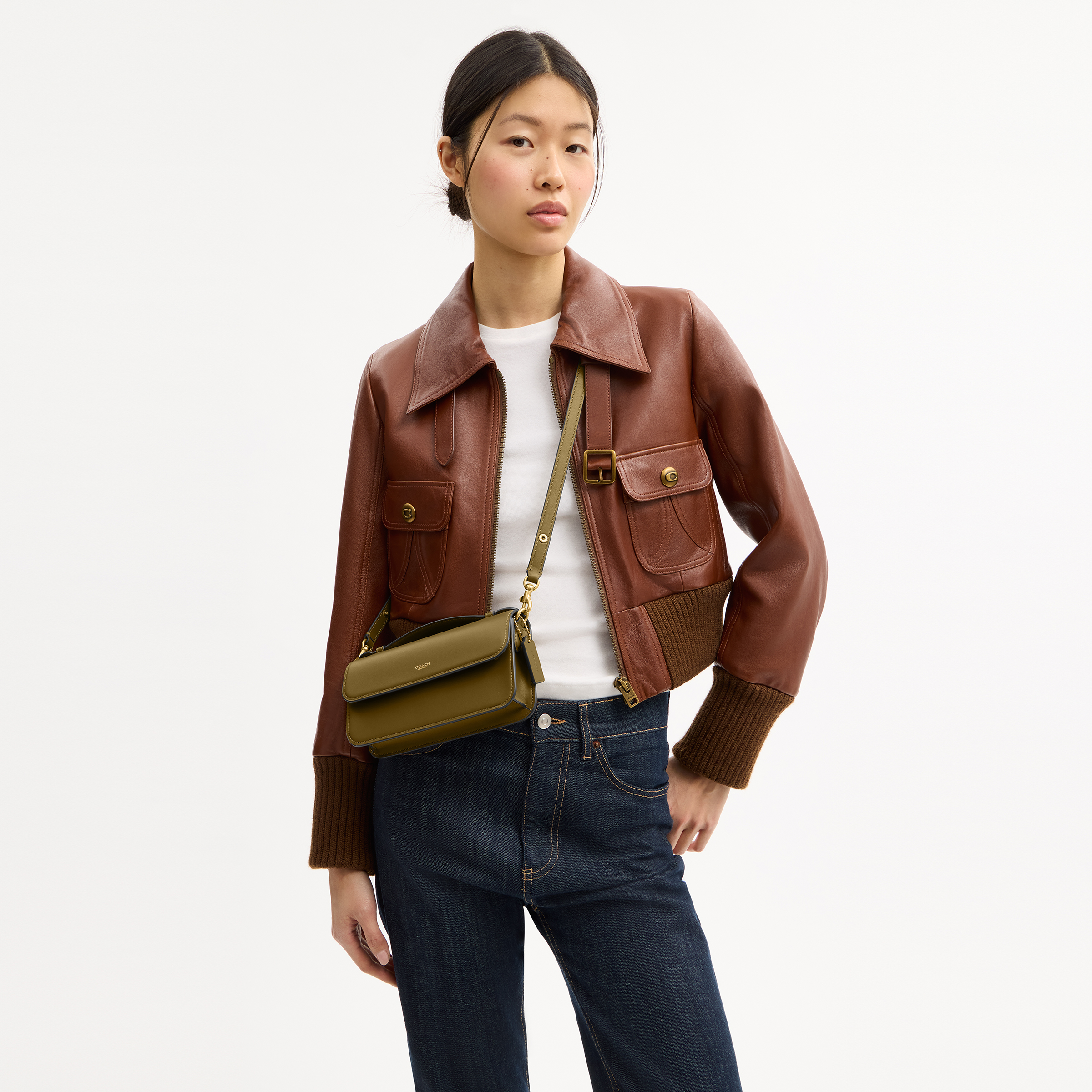 Elora Top Handle Crossbody Bag