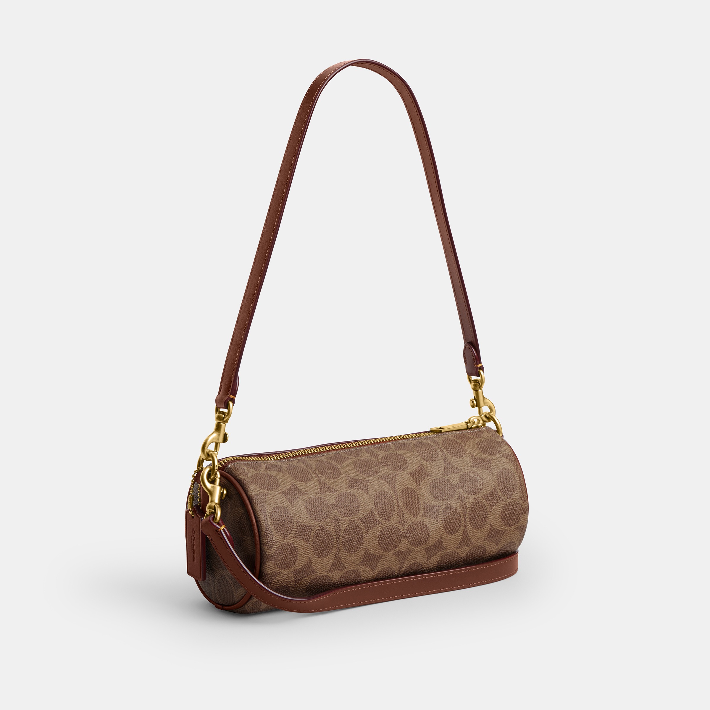 Barrel Bag In Signature Canvas