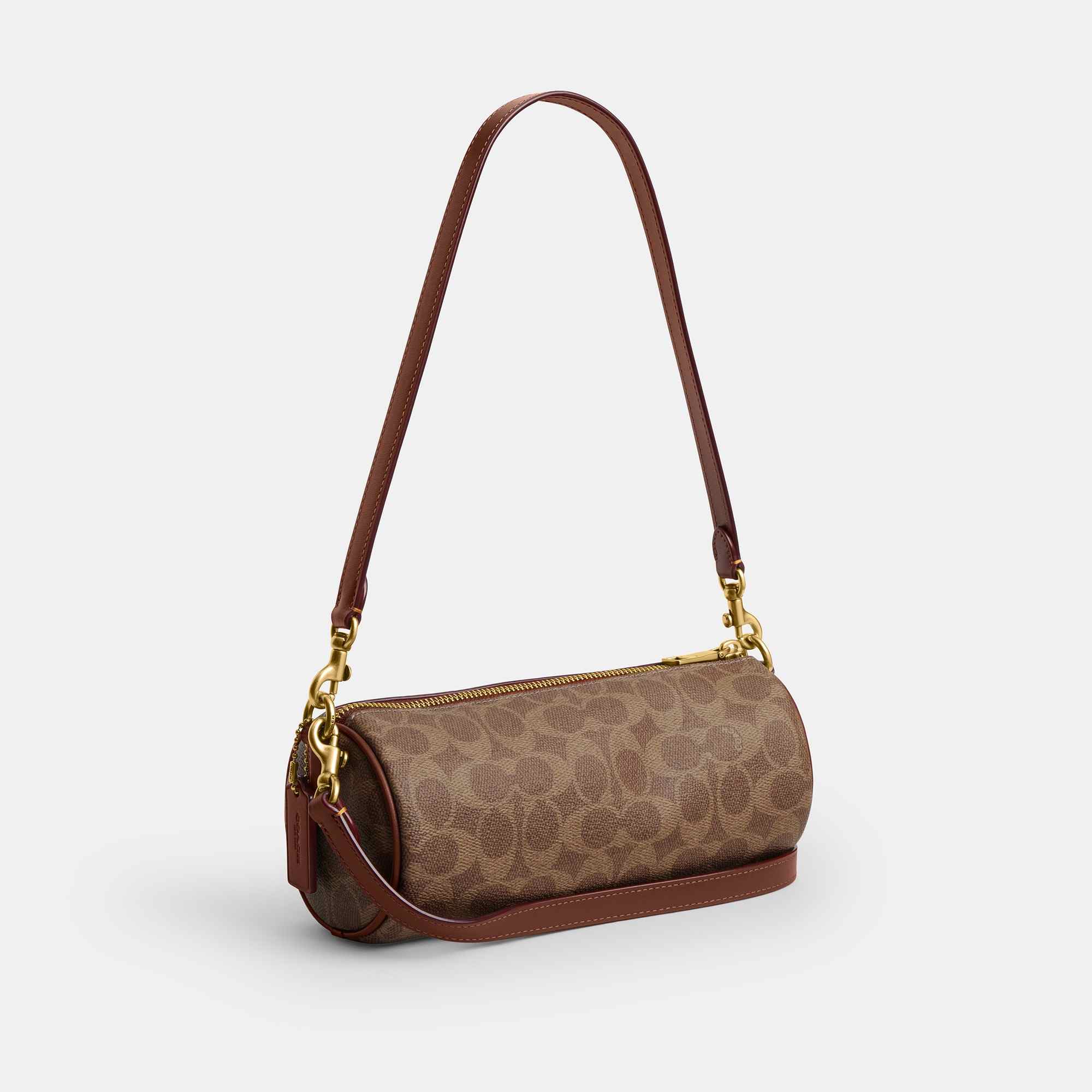 Barrel Bag In Signature Canvas