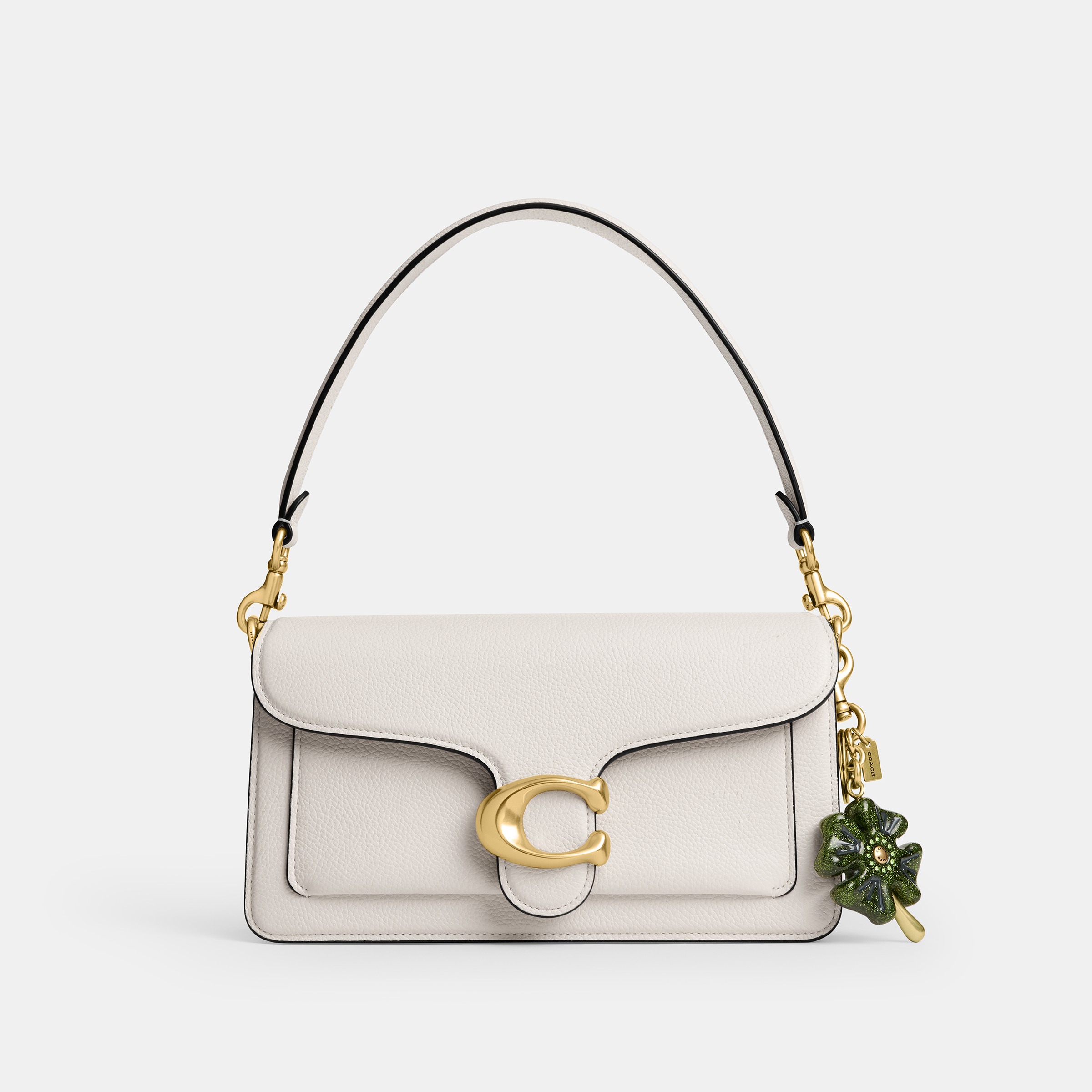 Four Leaf Clover Bag Charm