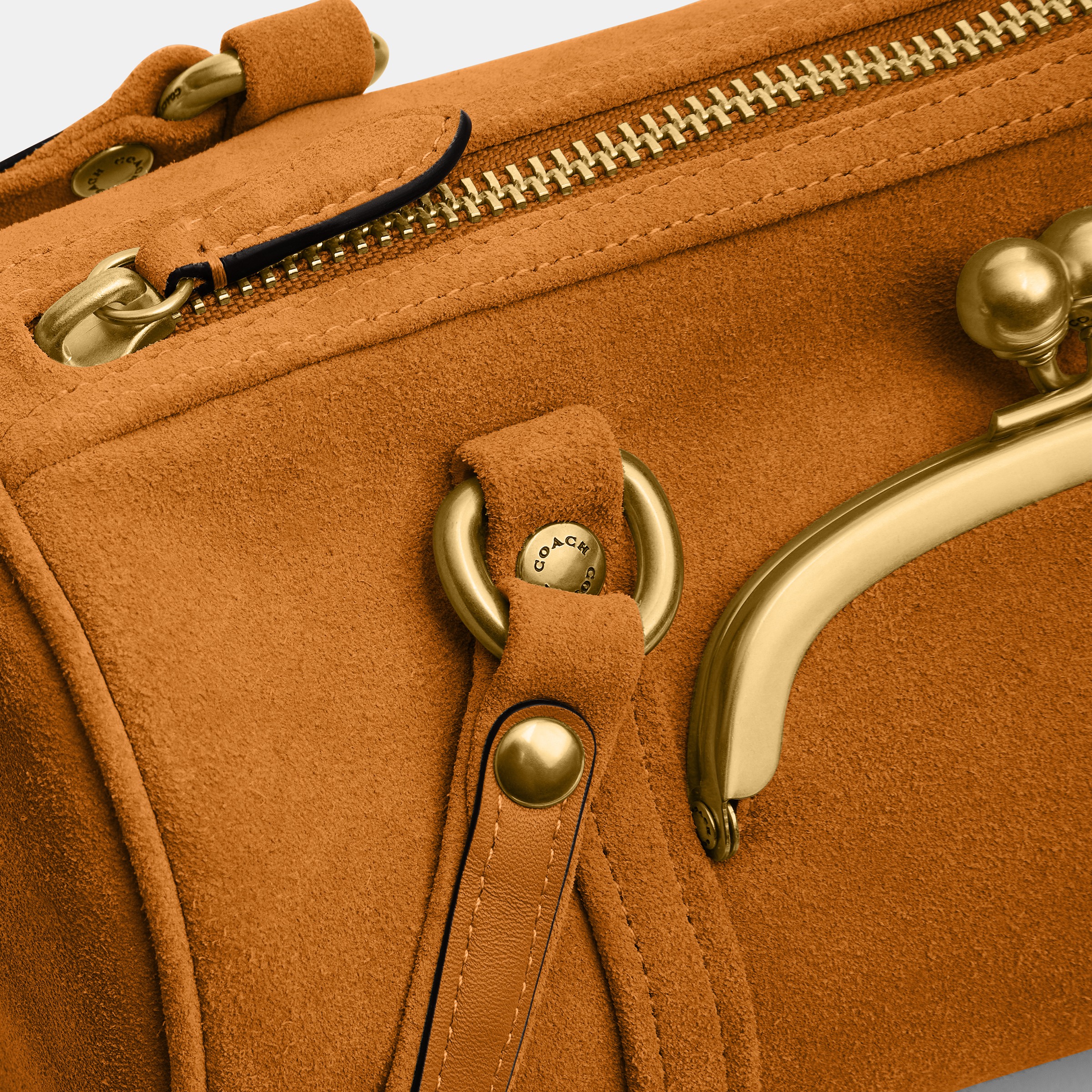 Kisslock Barrel Bag 28