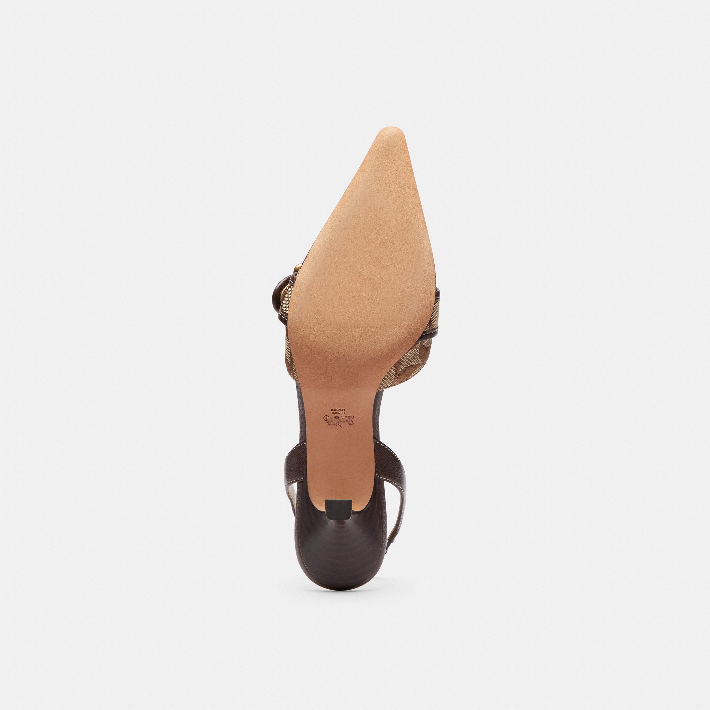 Margot Slingback In Signature Sateen Jacquard