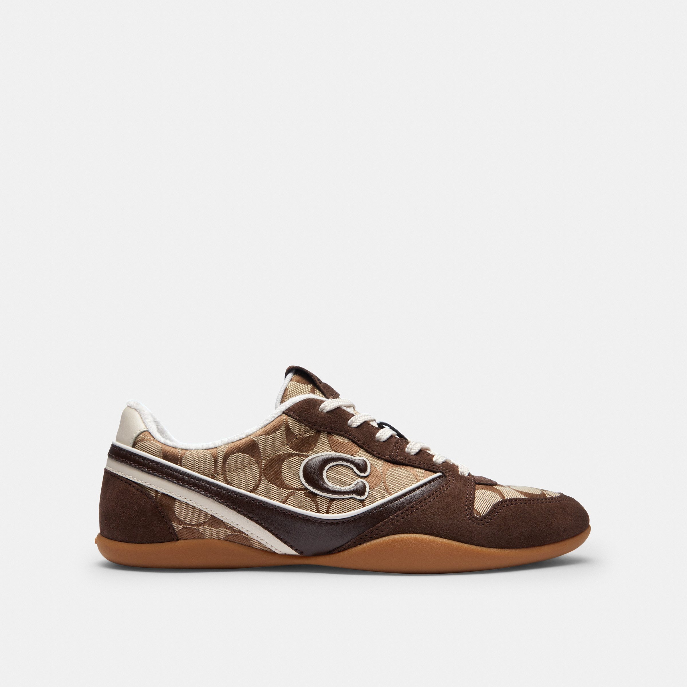 Track Sneaker In Signature Jacquard