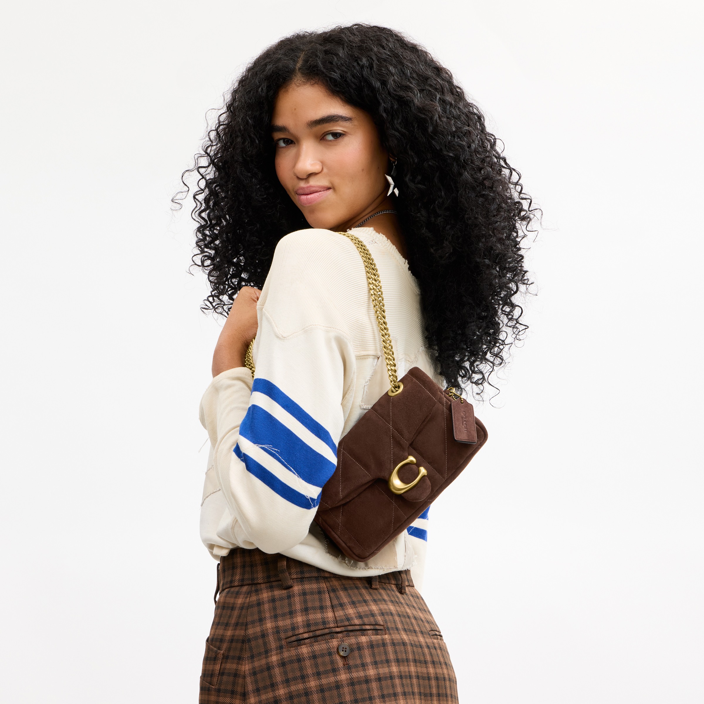 Tabby Shoulder Bag 20 With Quilting