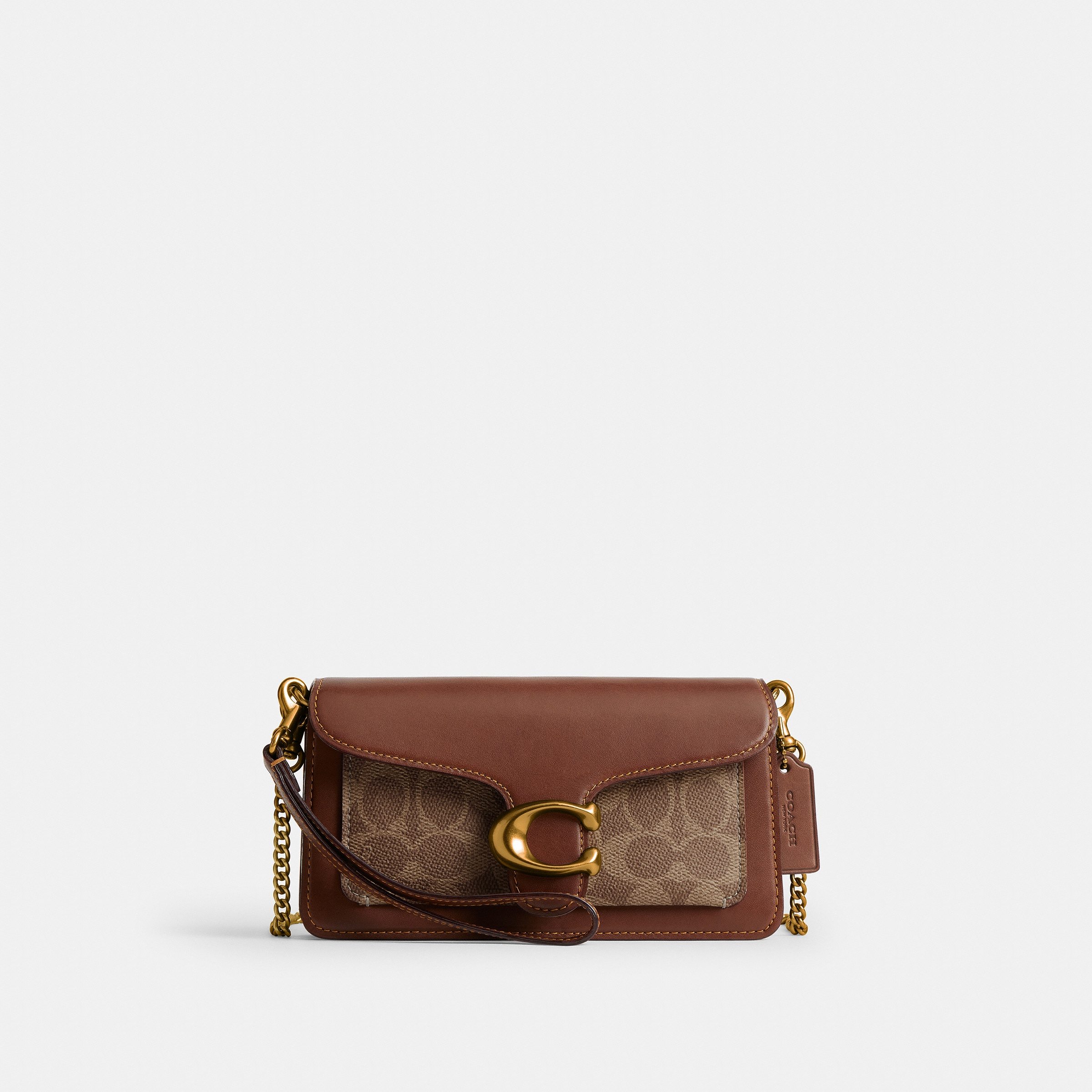 Tabby Chain Crossbody Bag 19 In Signature UpcraftedLeather