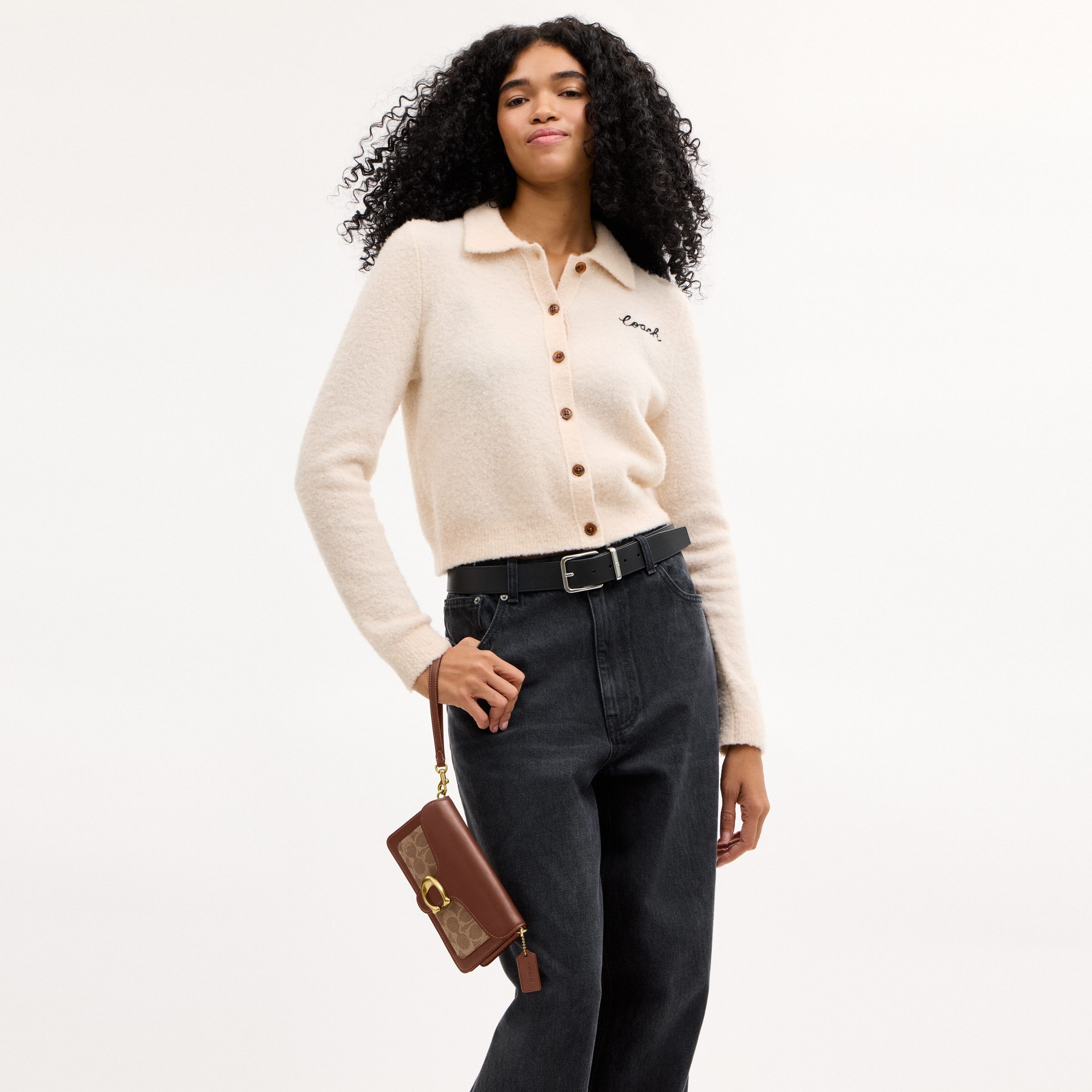 Tabby Chain Crossbody Bag 19 In Signature UpcraftedLeather
