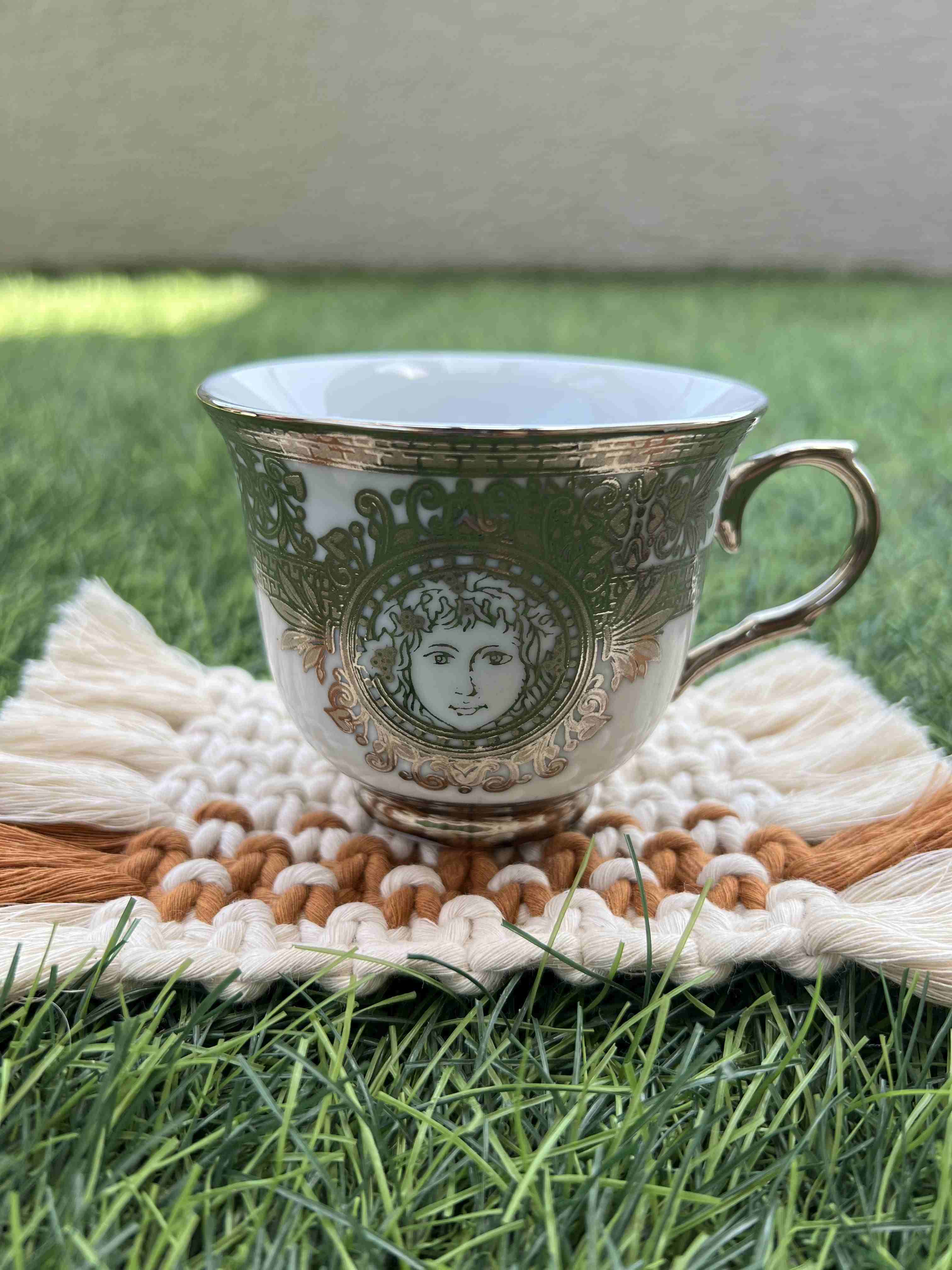 Macrame Square Coaster