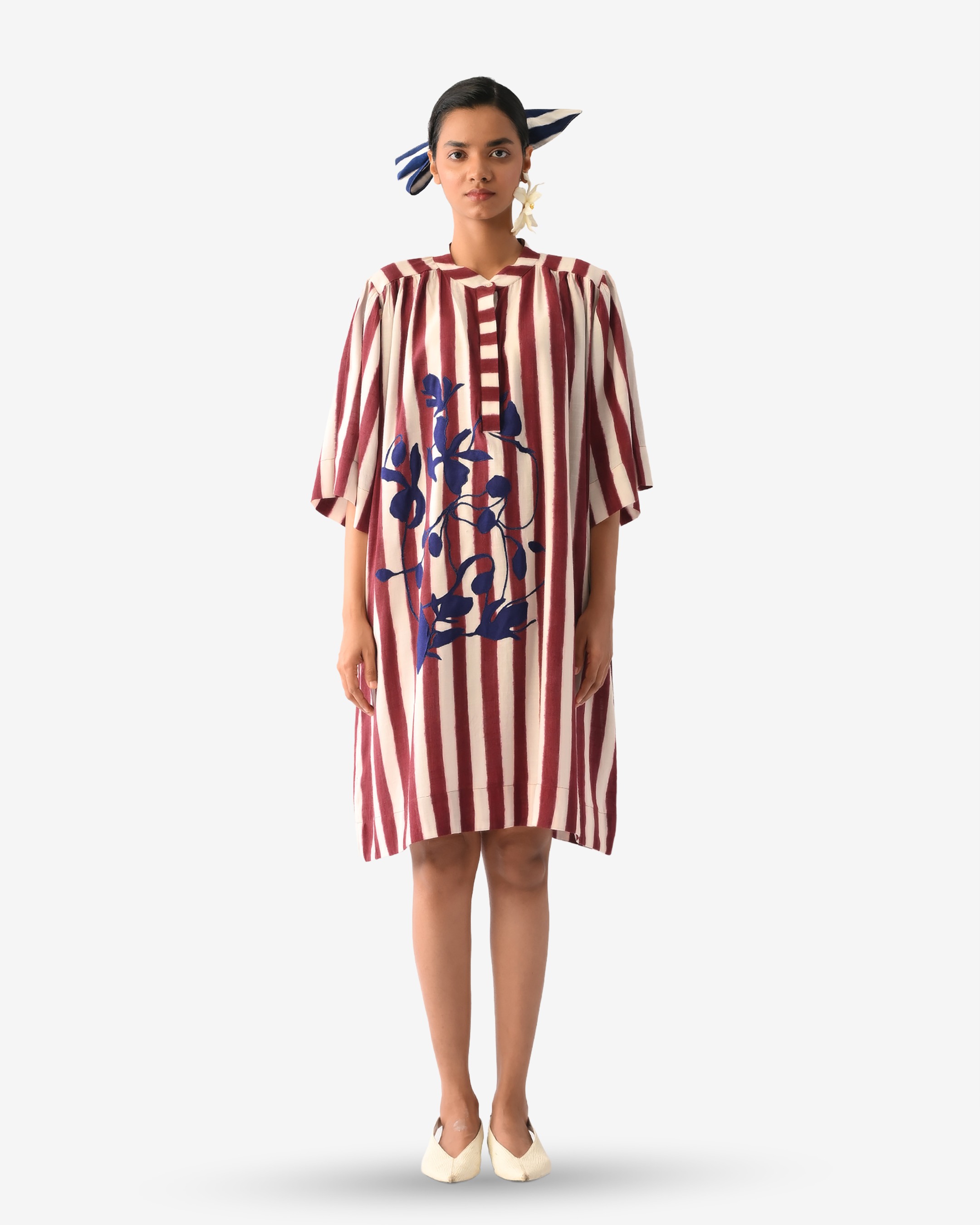 Revolt Bric Beach Appliqué Dress