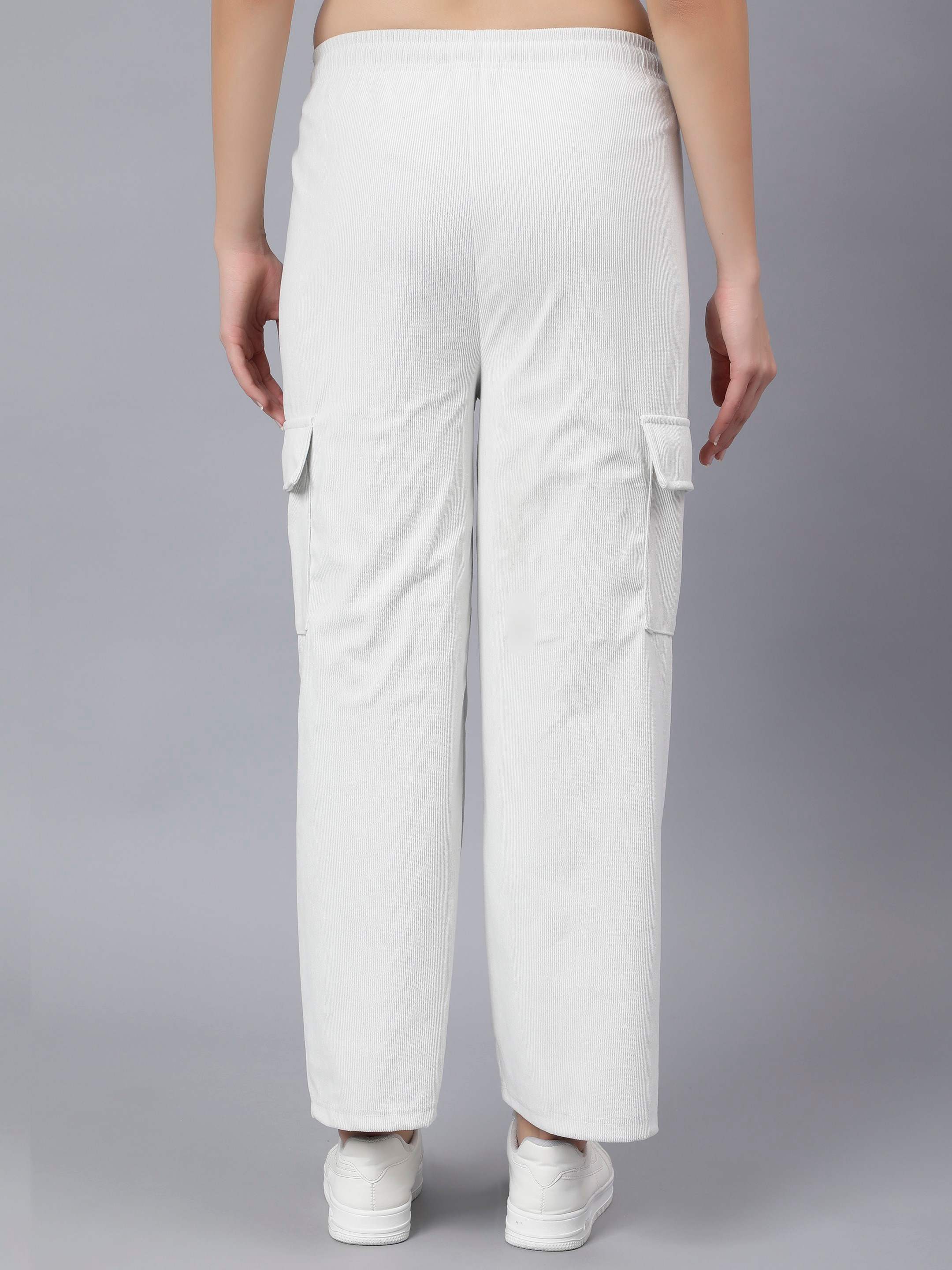 Albion Women Chicago Lower Off White Track Pant