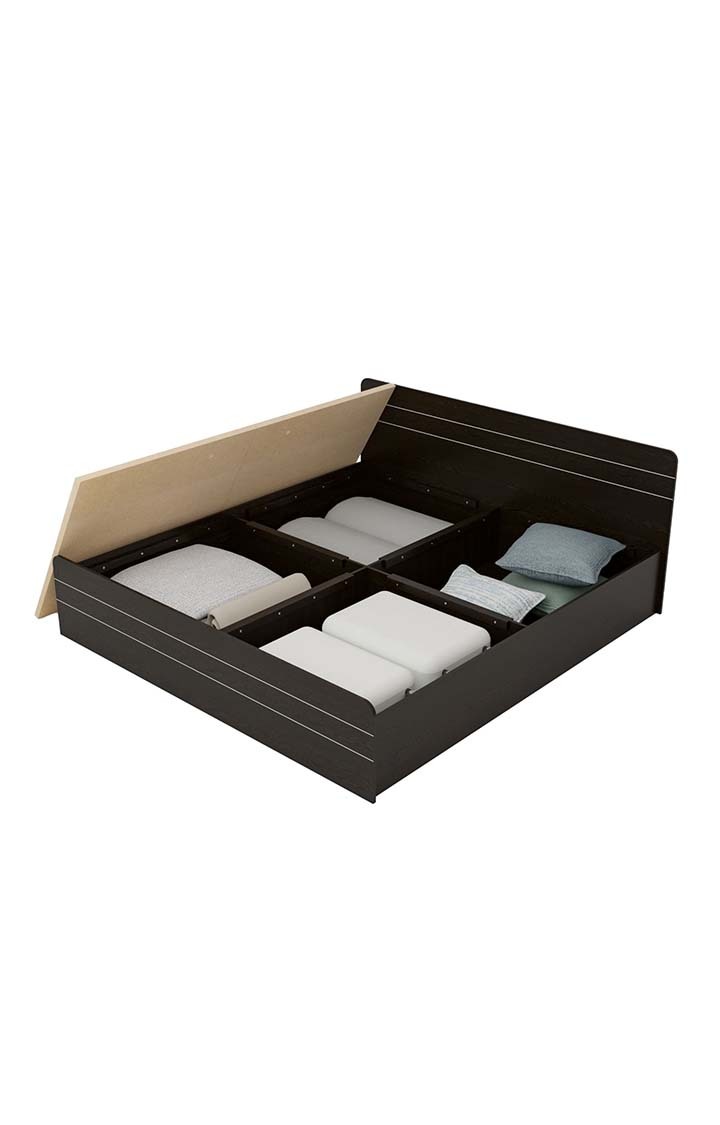 Valancia King Size Box Bed - Wenge