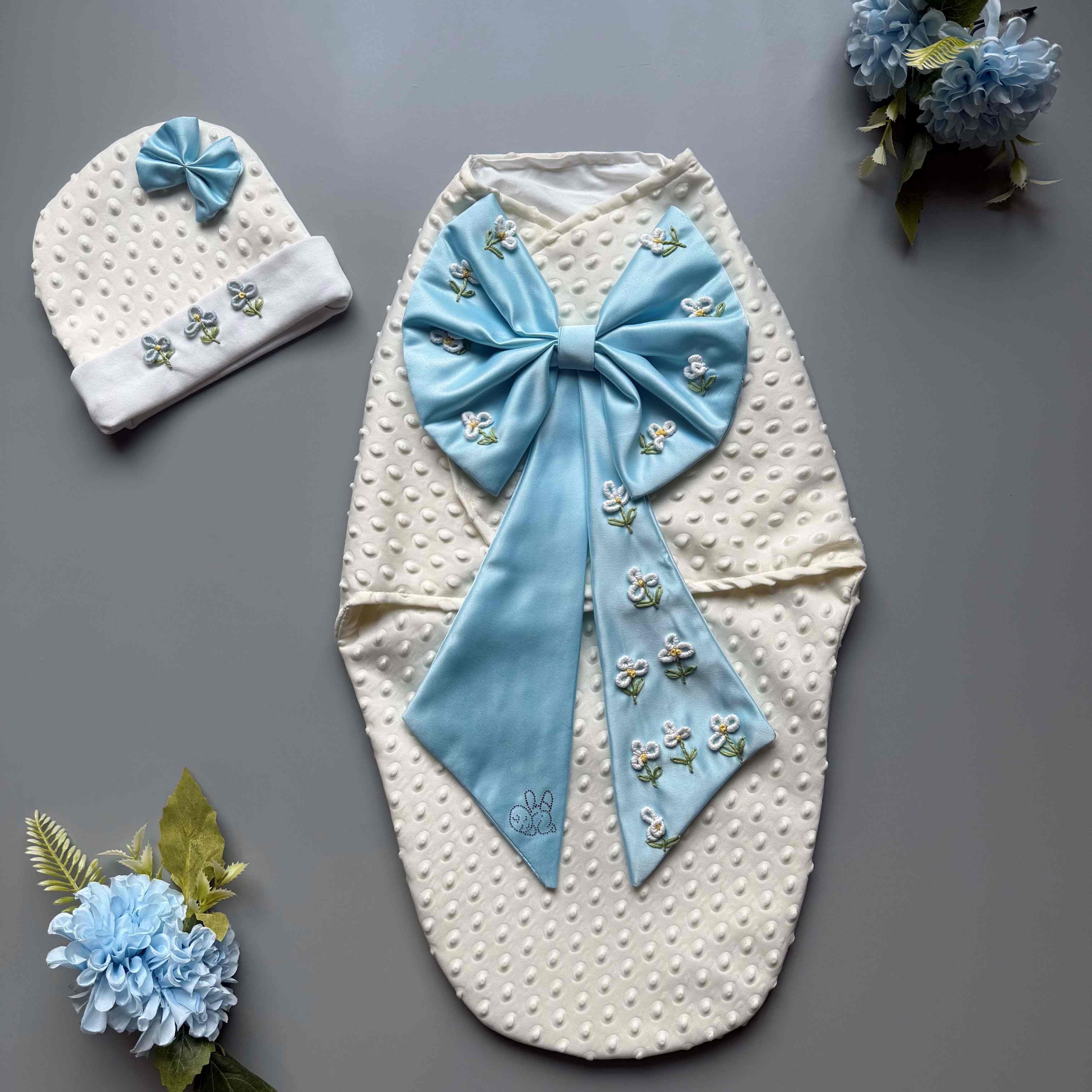 Whisper Petals Swaddle Set