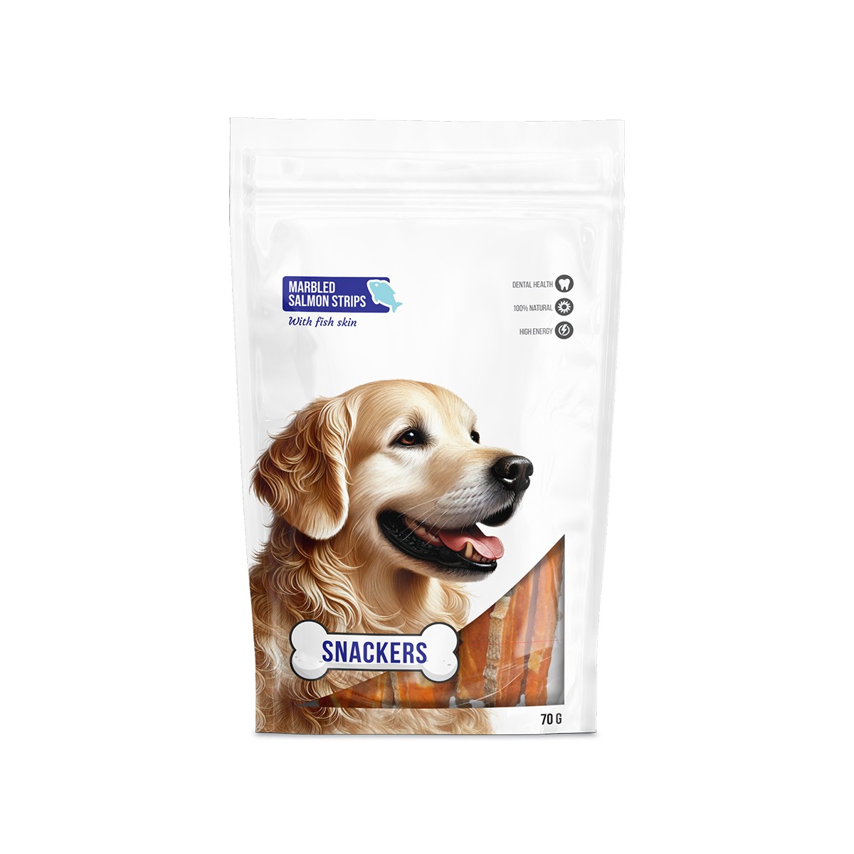 Snackers Skin and Coat Nourishing Treats - Value Bundle - All Breeds and Lifestages - (Pack of 5)