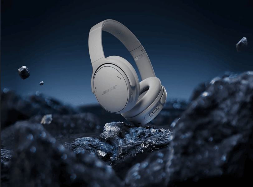 سماعات Bose QuietComfort اللاسلكية بخاصية إلغاء الضوضاء، ML Gray 5