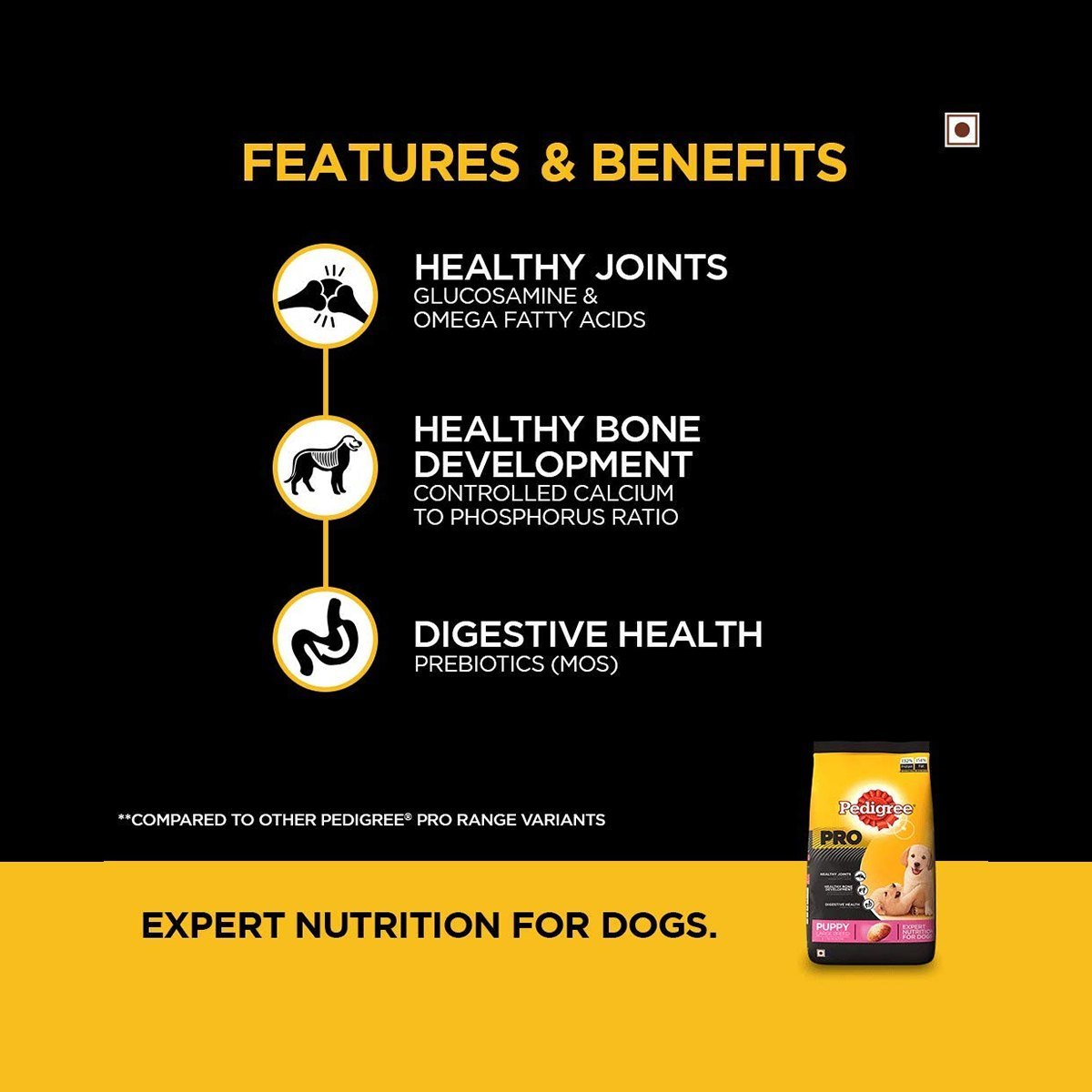 Pedigree PRO Expert Nutrition Puppy Large Breed Dry Dog Food