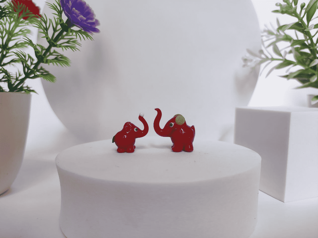 Glass Baby Elephant