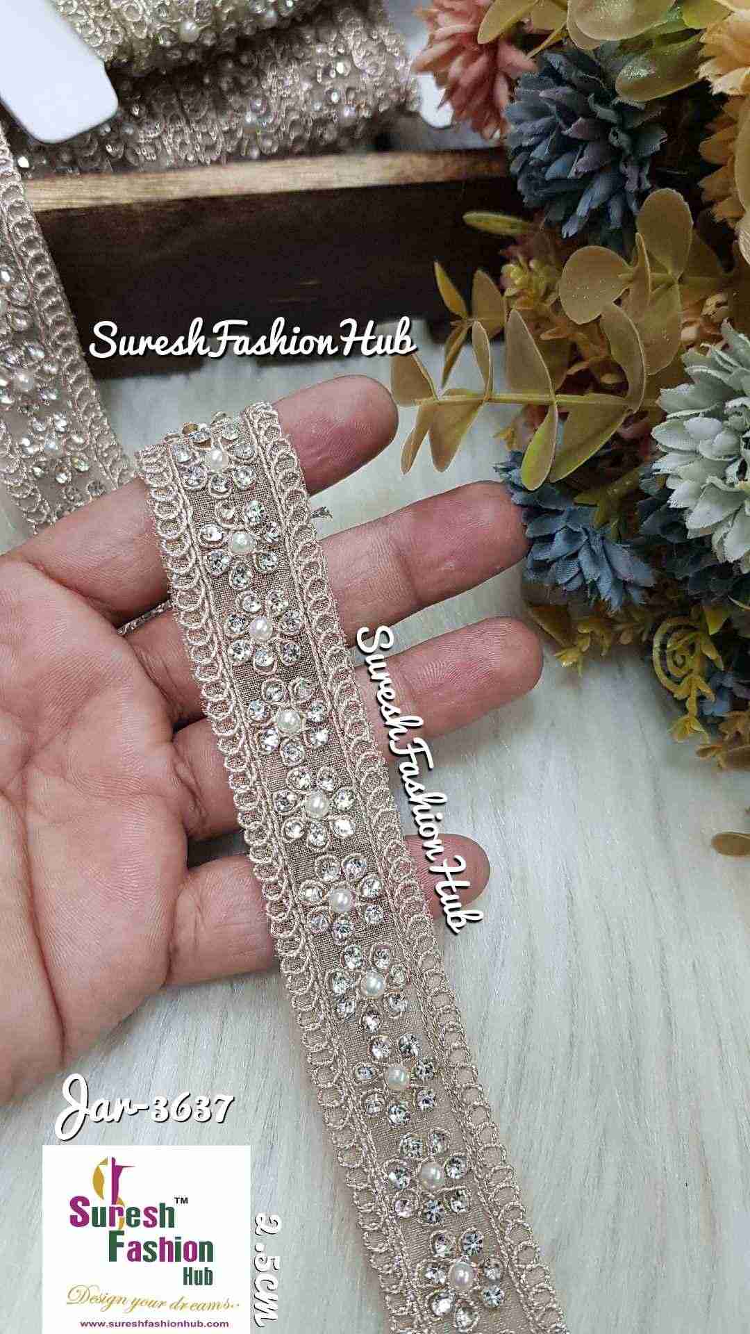Rose Gold Floral Radiance Harmony Lace - Double Side
