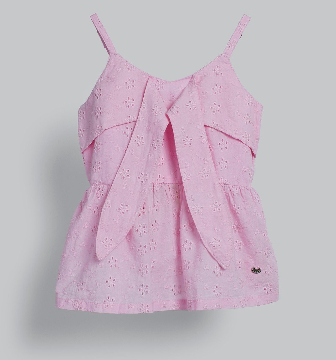 Girls 100% Cotton Top - Pink