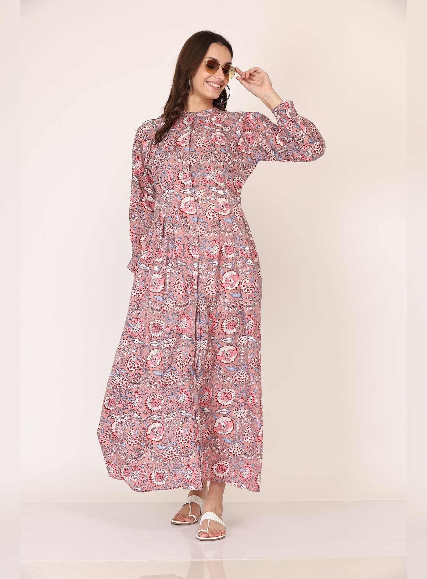 Alice18-Womens Pleated Maxi Dress , Where Effortless Elegance Meets Timeless Grace
