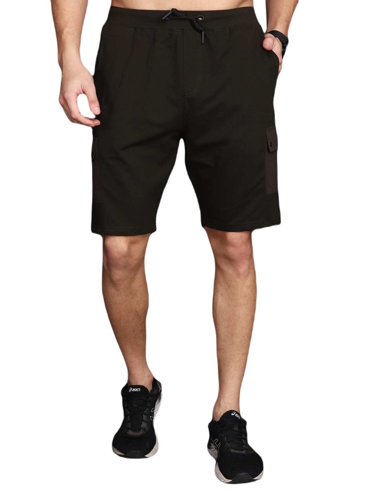 ALBION MENS 36 Brown SHORTS