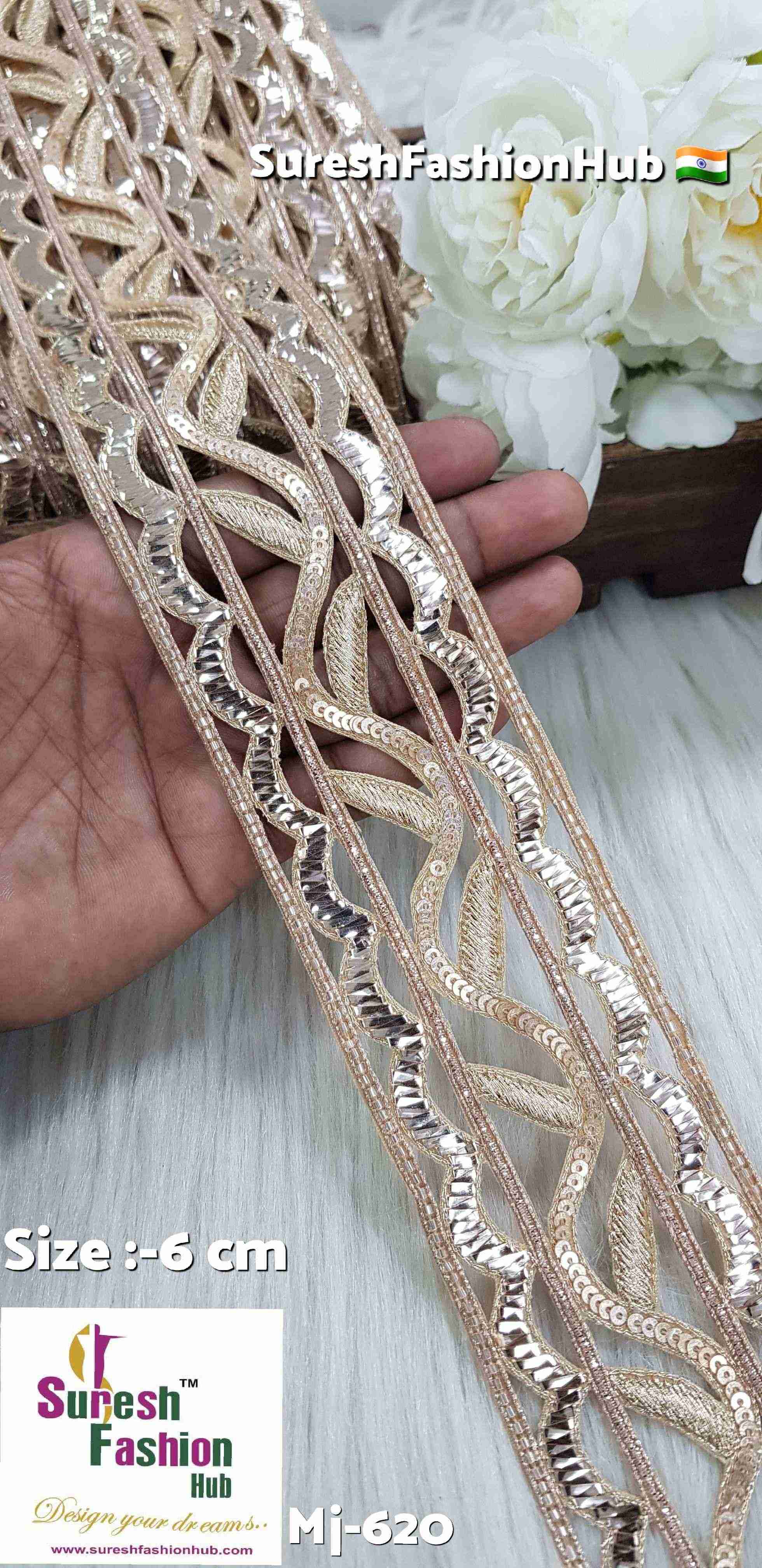 Extraordinary Cutwork Gota Lace