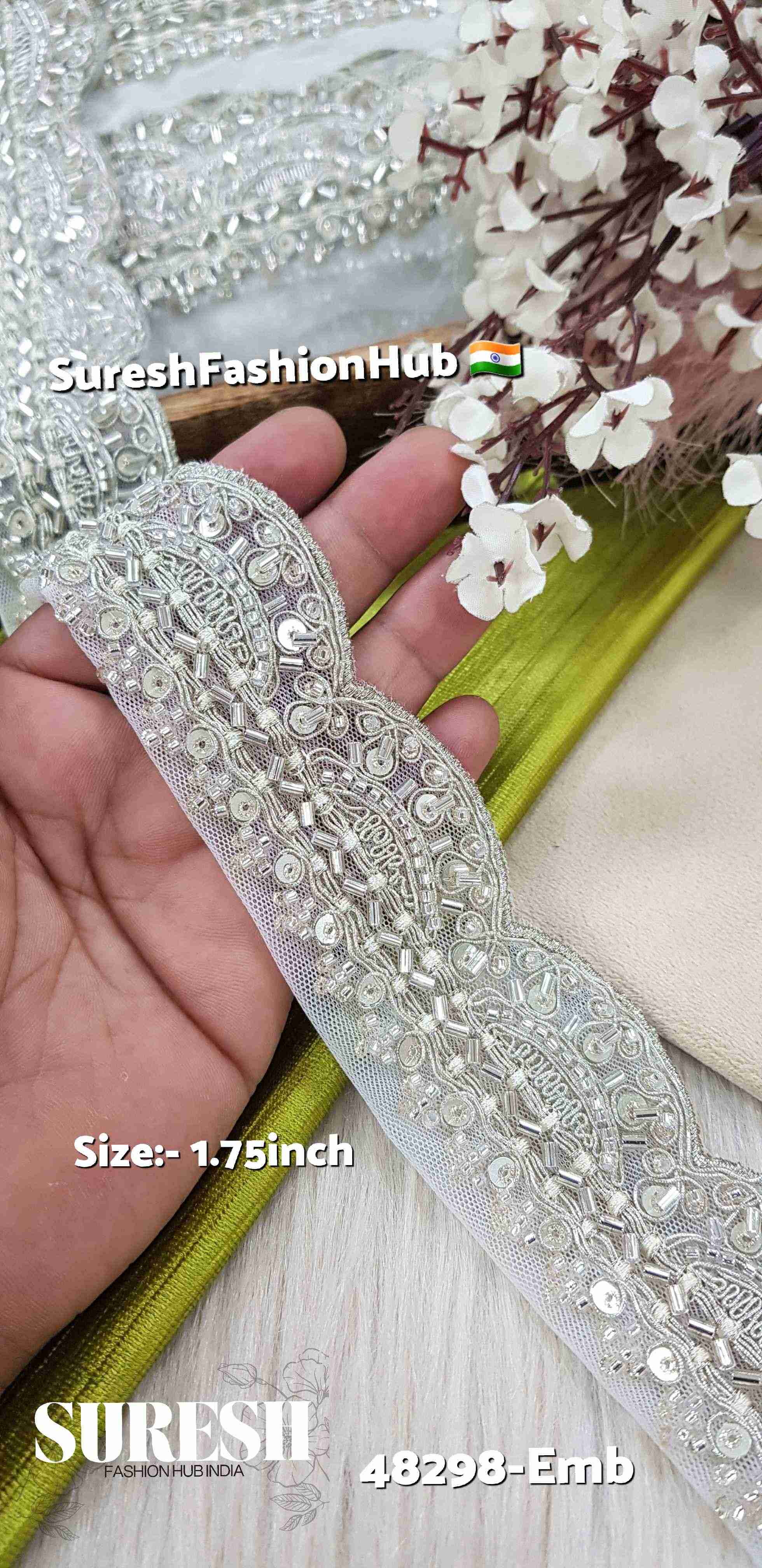 Scalloped Embroidery Lace